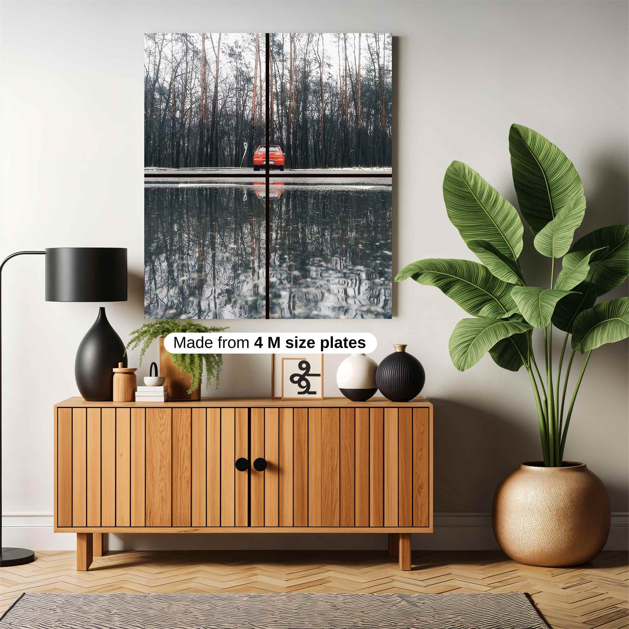 Car Solitude Safe Wall Magnetic / M