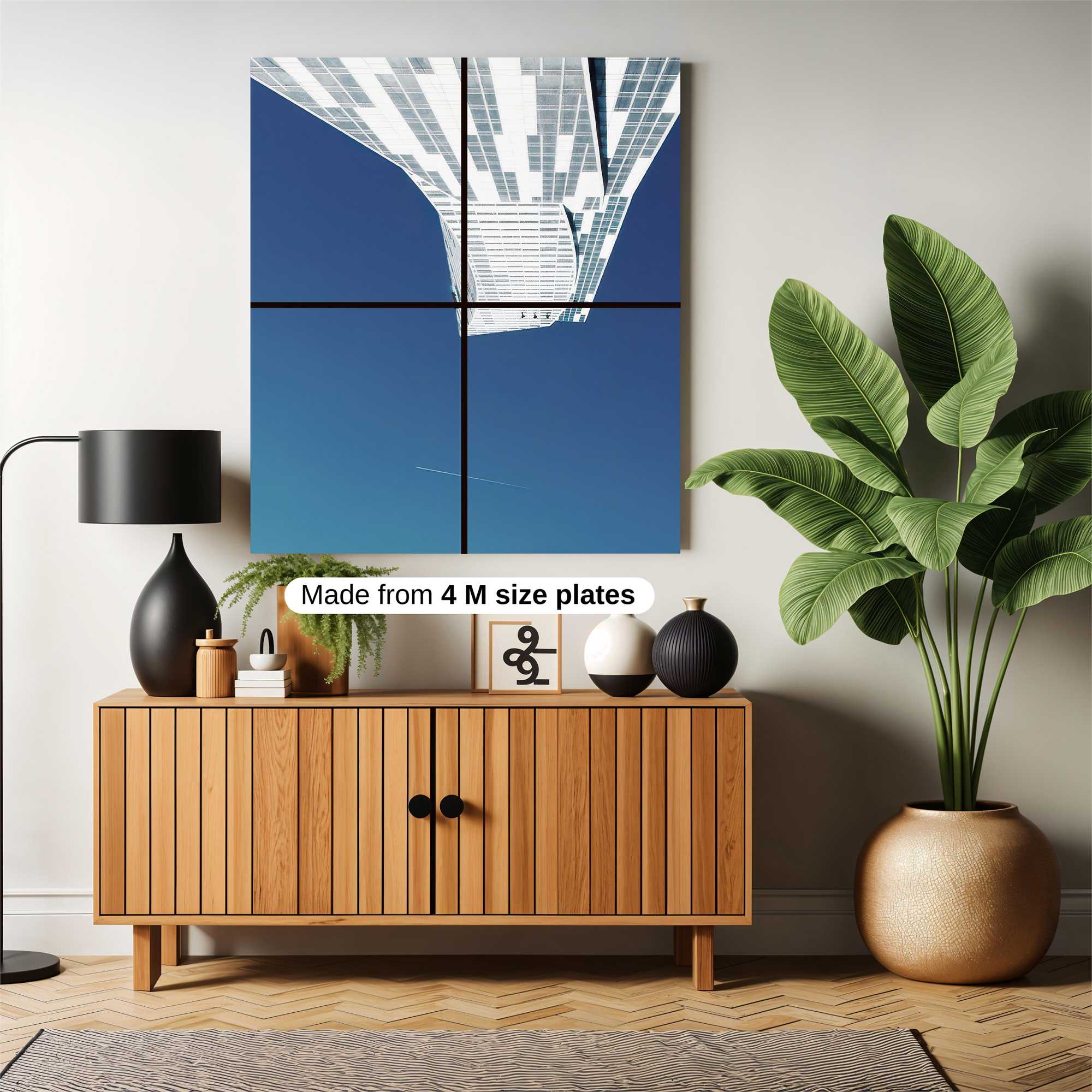 Skyscraper Serenity Safe Wall Magnetic / M