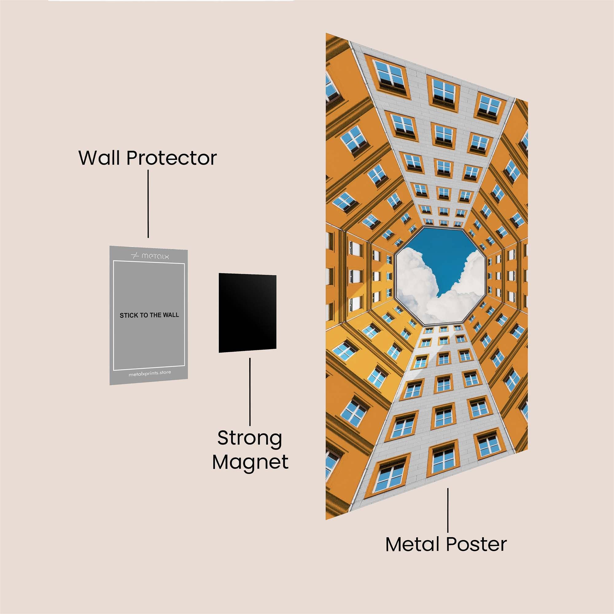Skyward Serenity Safe Wall Magnetic / M