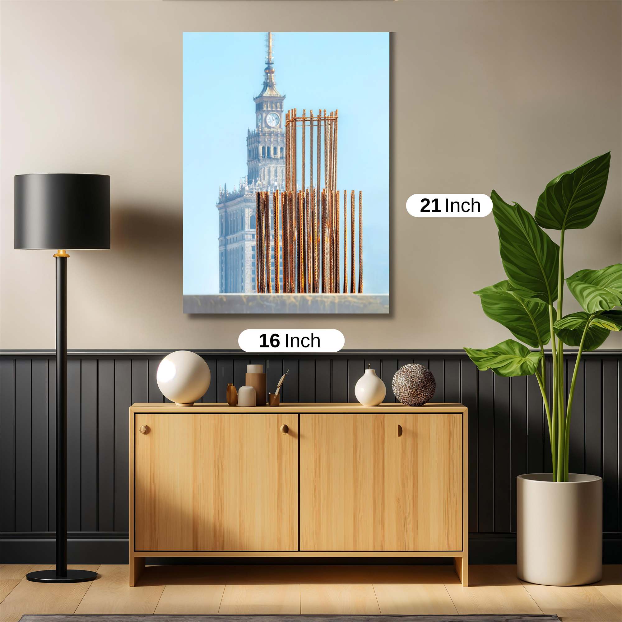 Palace Rustic Safe Wall Magnetic / M