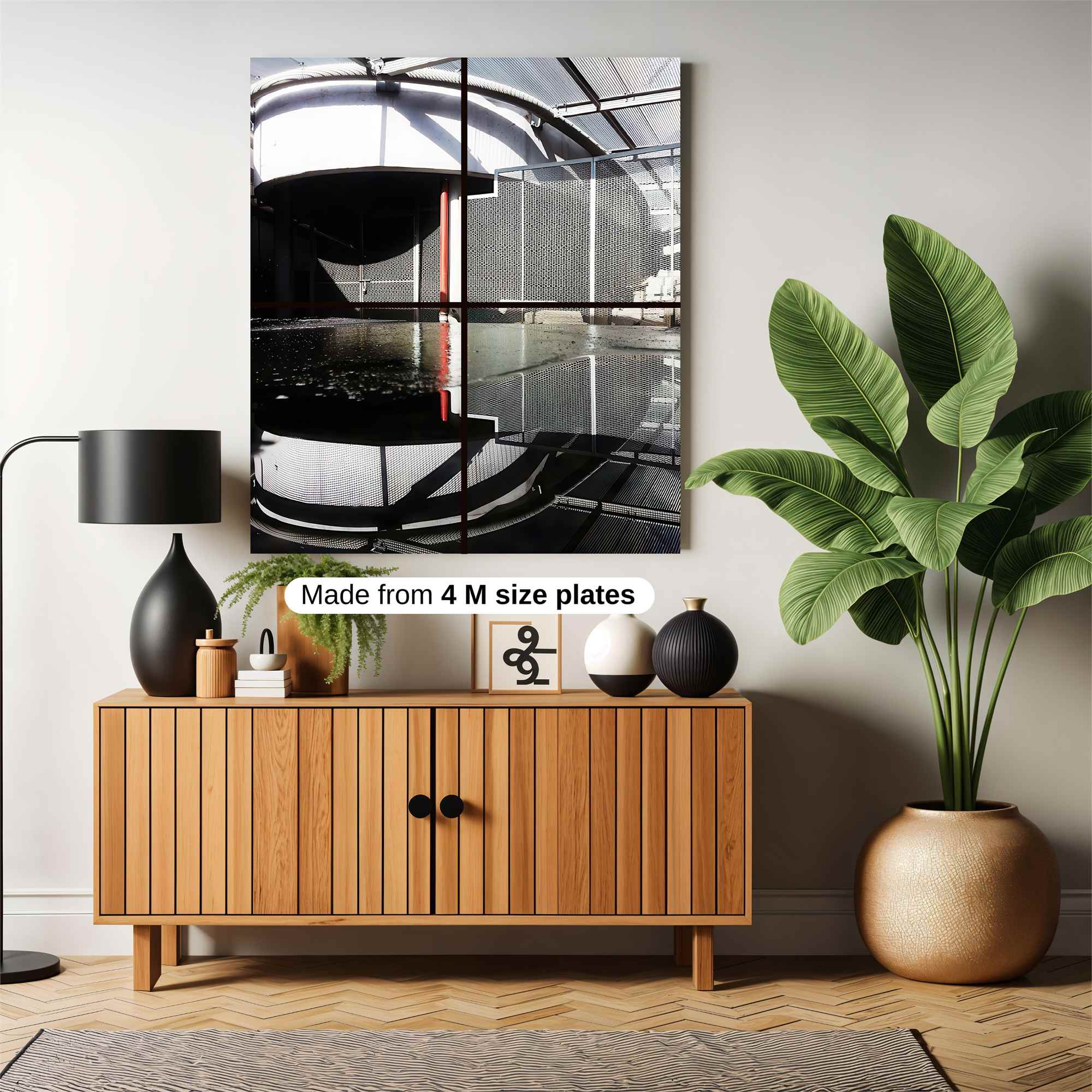Industrial Reflection Safe Wall Magnetic / M