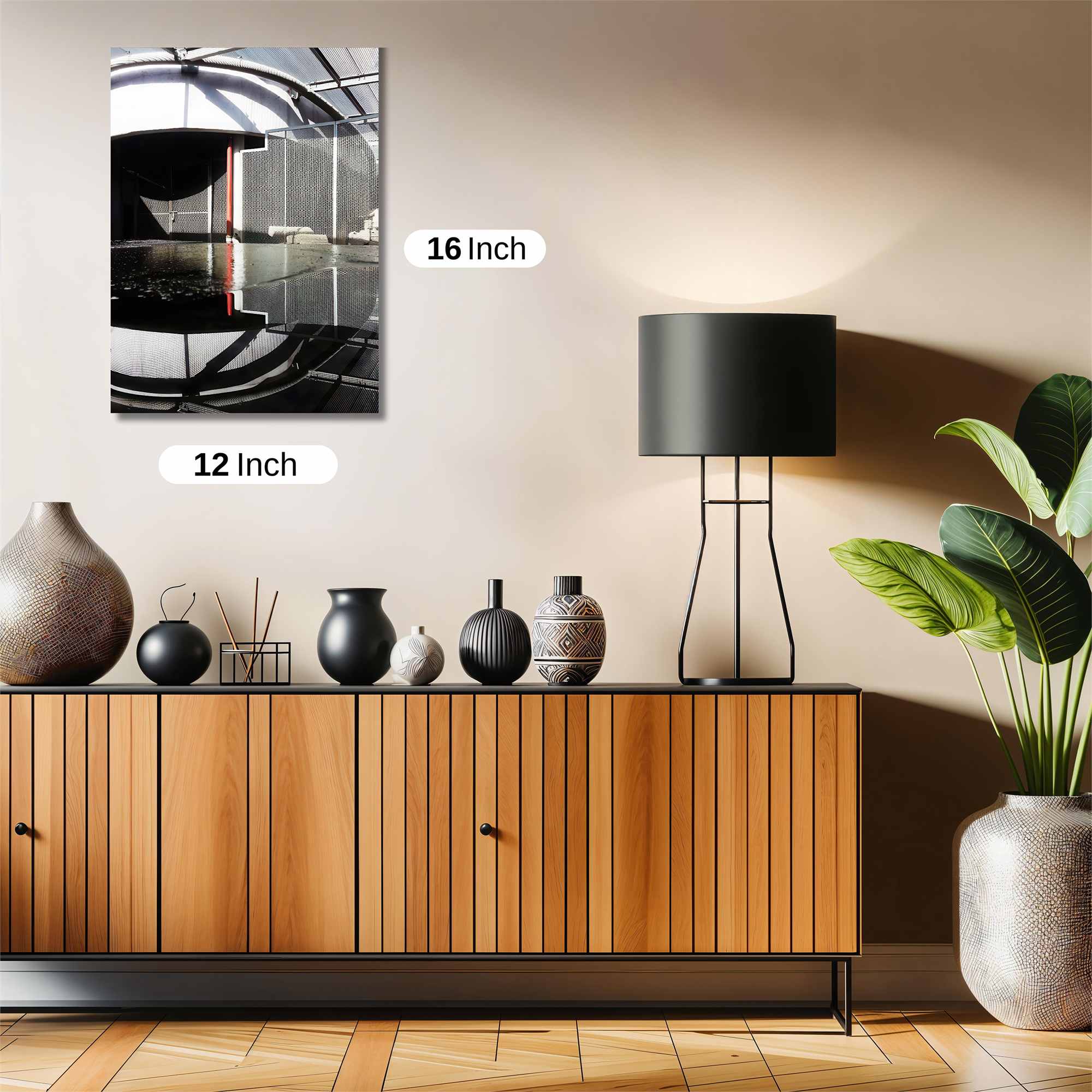 Industrial Reflection Safe Wall Magnetic / M