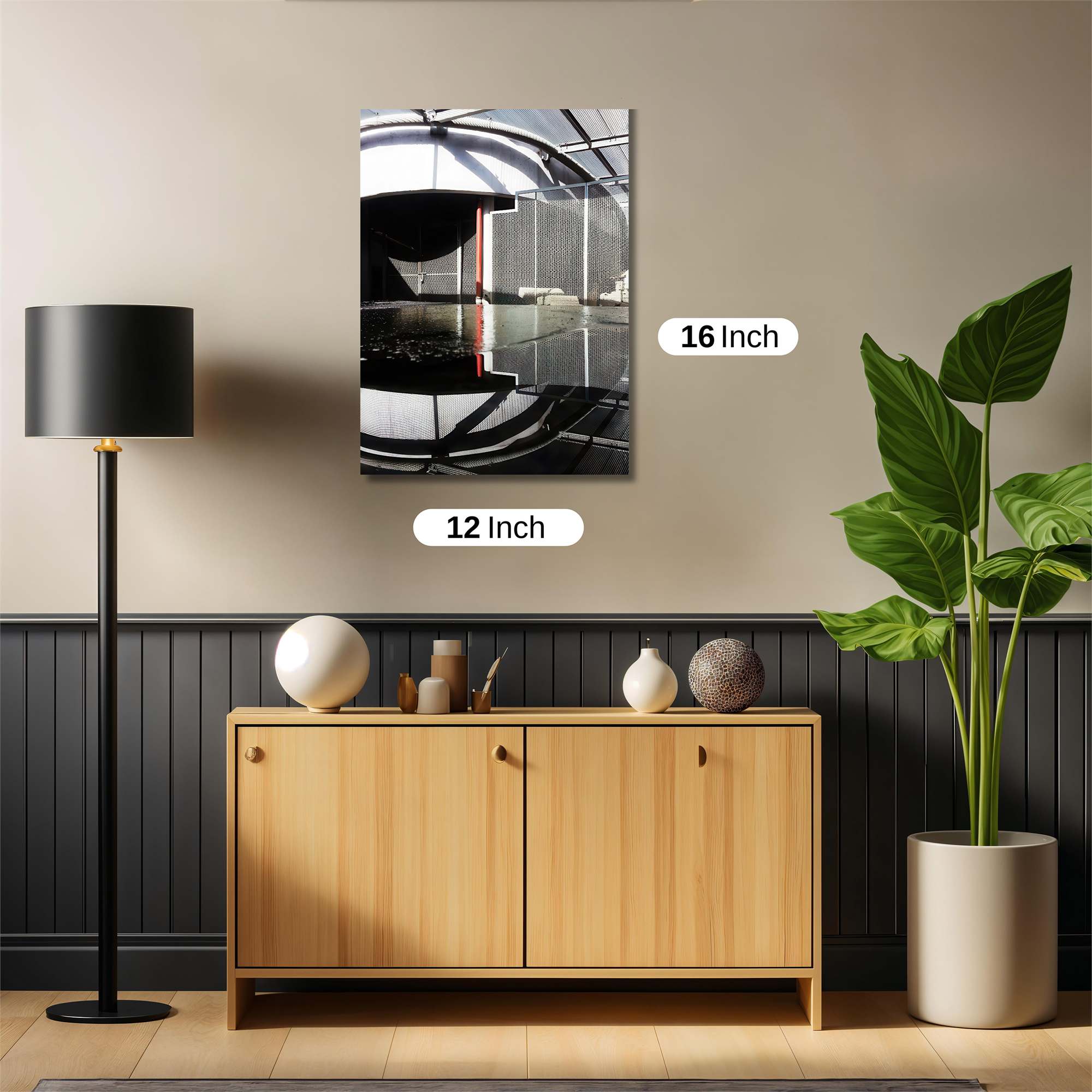 Industrial Reflection Safe Wall Magnetic / M