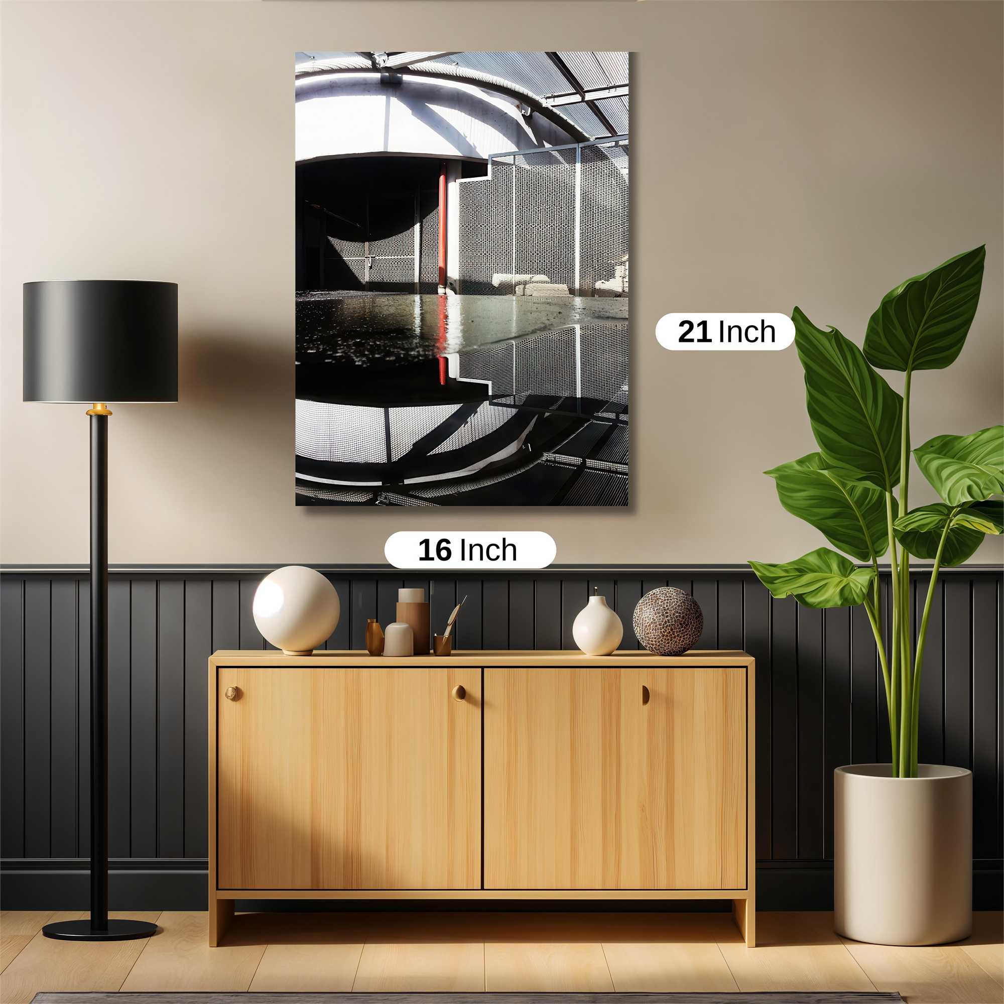 Industrial Reflection Safe Wall Magnetic / M