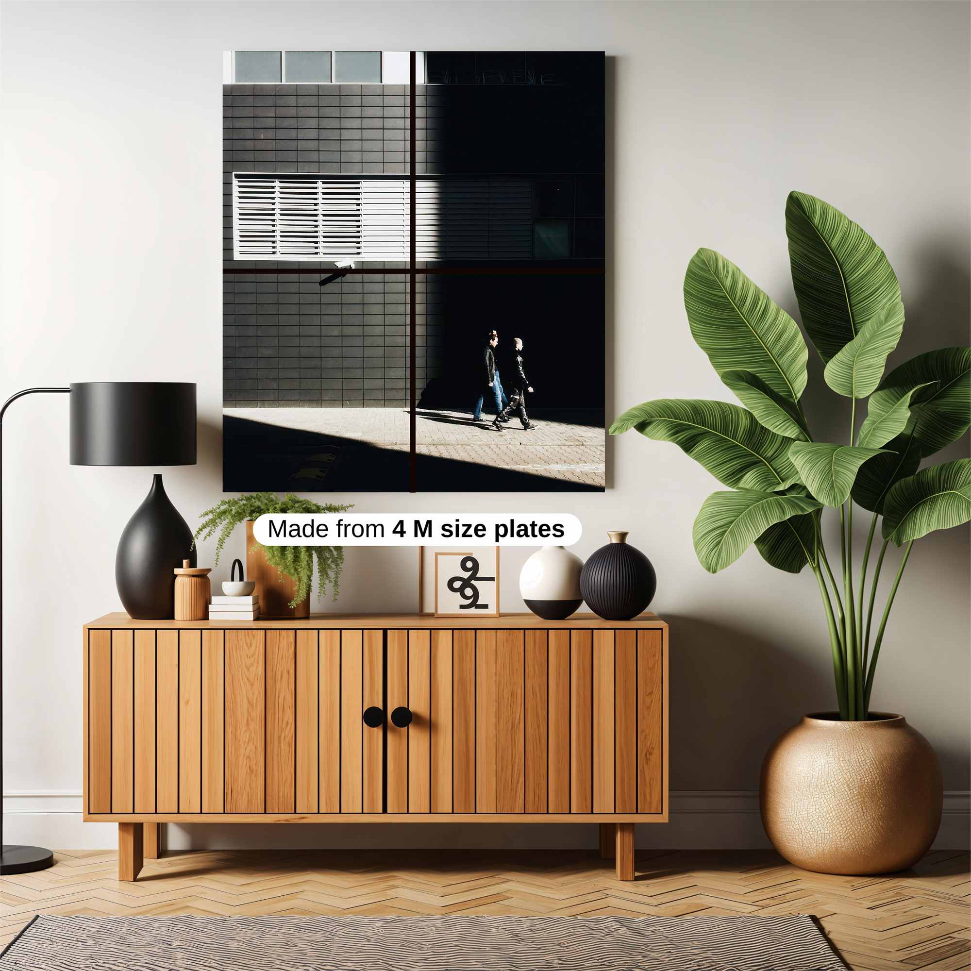 Shadowed Stroll Safe Wall Magnetic / M