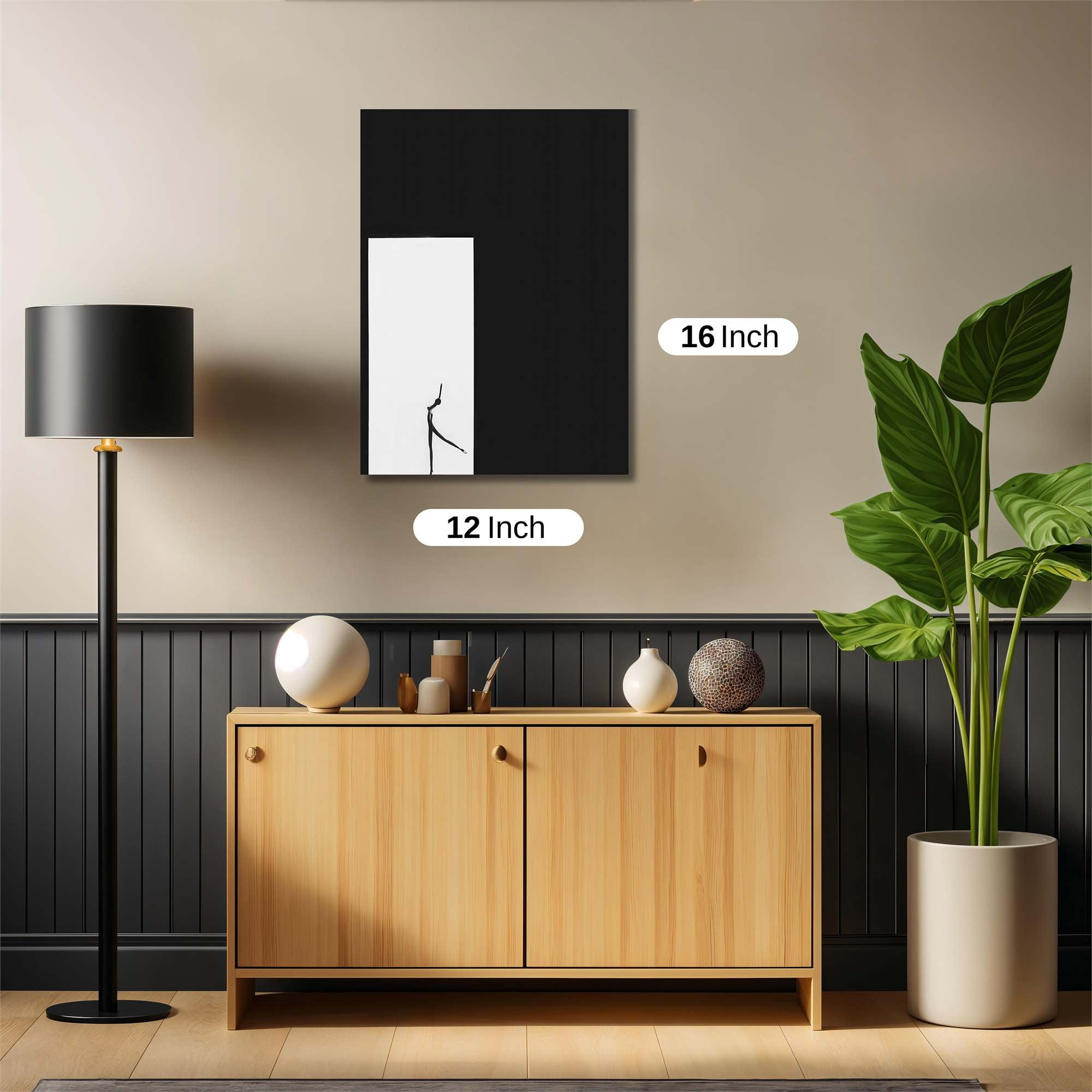 Dancer Graceful Safe Wall Magnetic / M