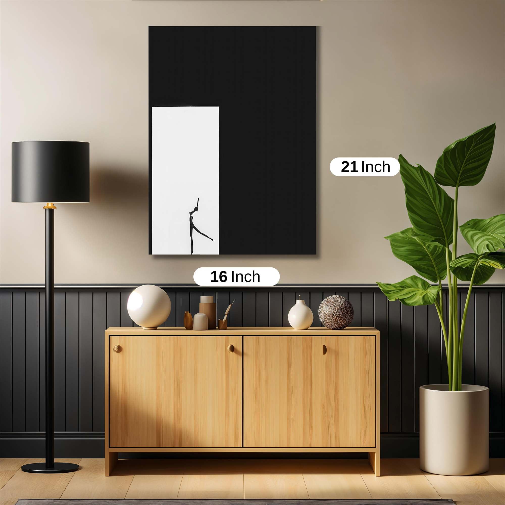 Dancer Graceful Safe Wall Magnetic / M