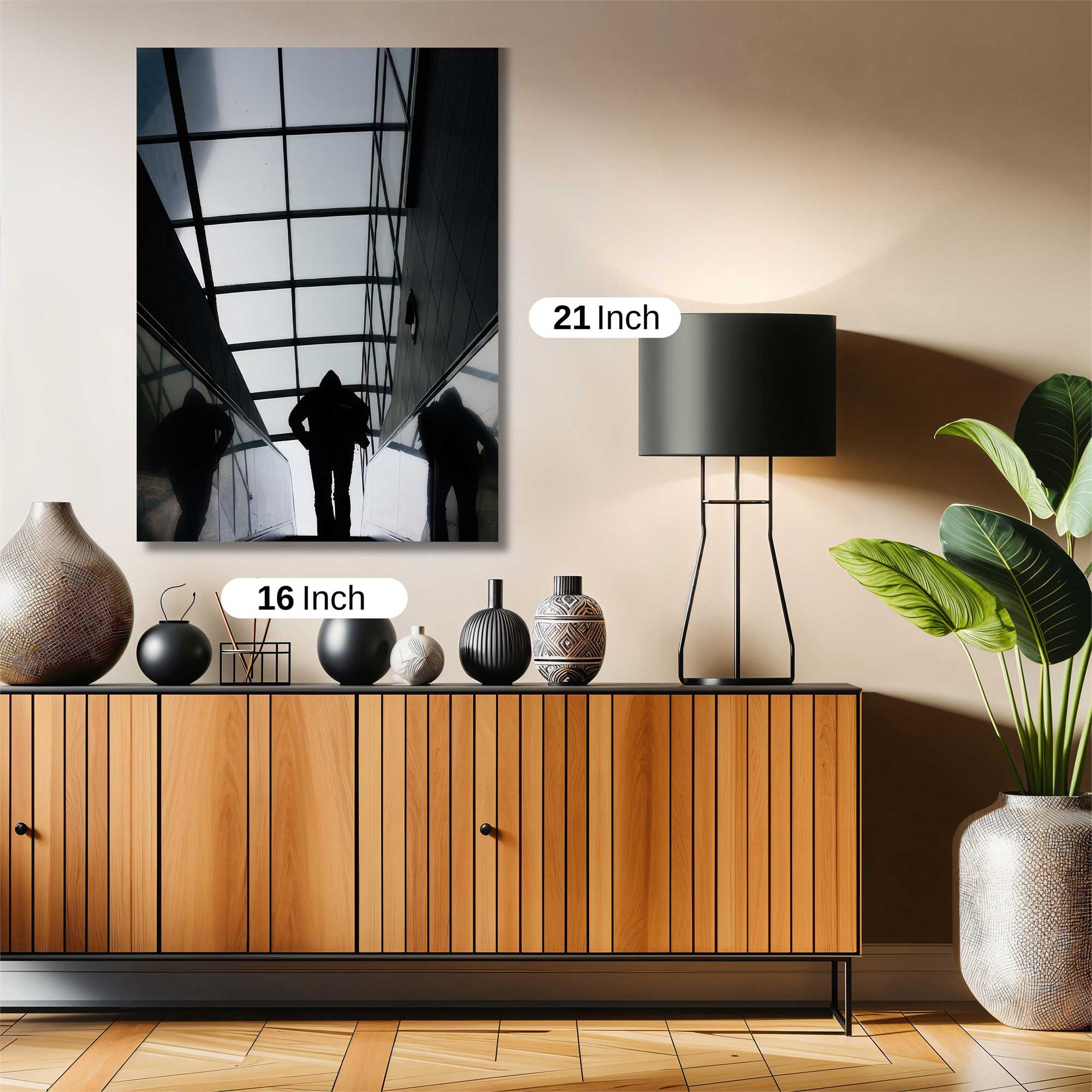 Silhouette Mystery Safe Wall Magnetic / M