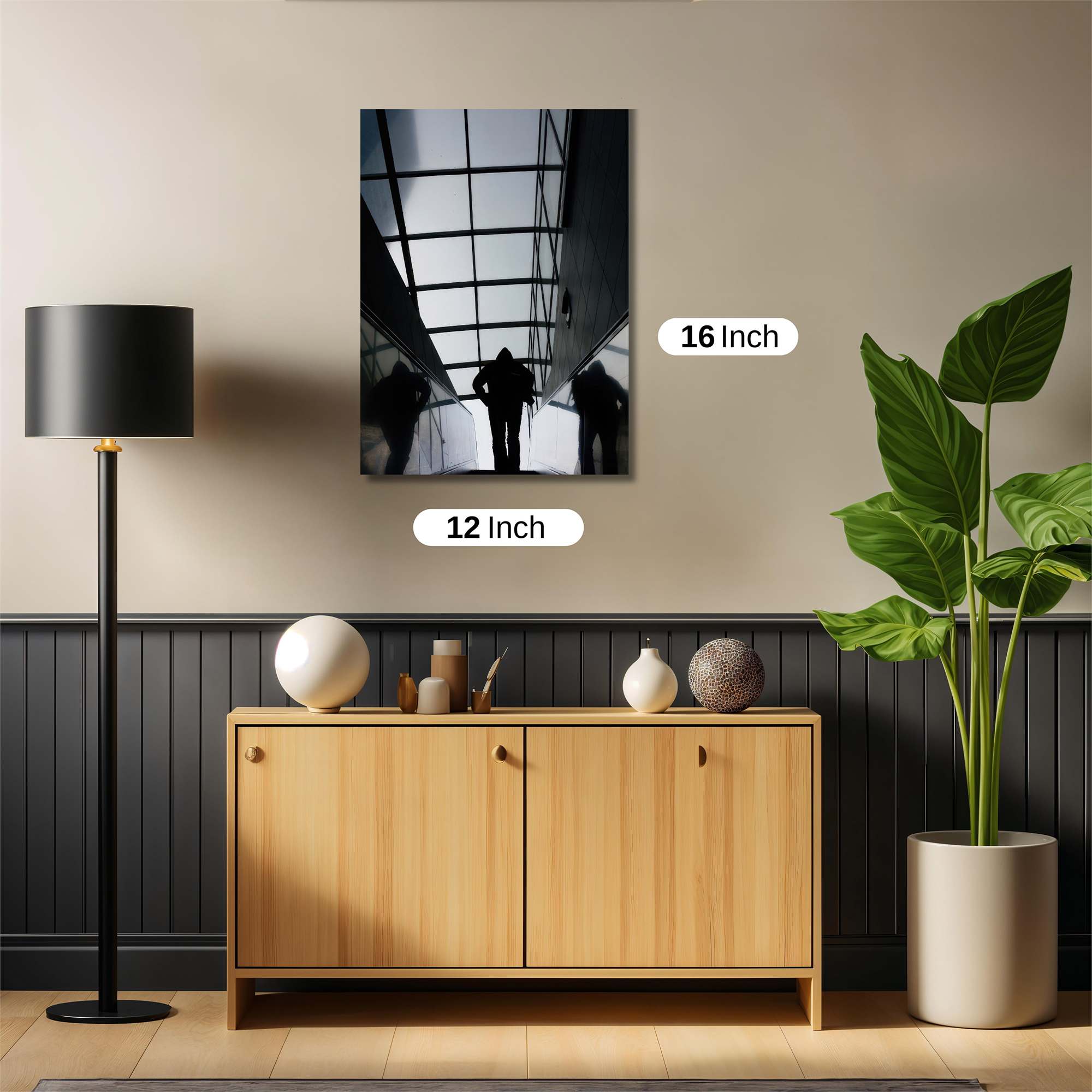 Silhouette Mystery Safe Wall Magnetic / M