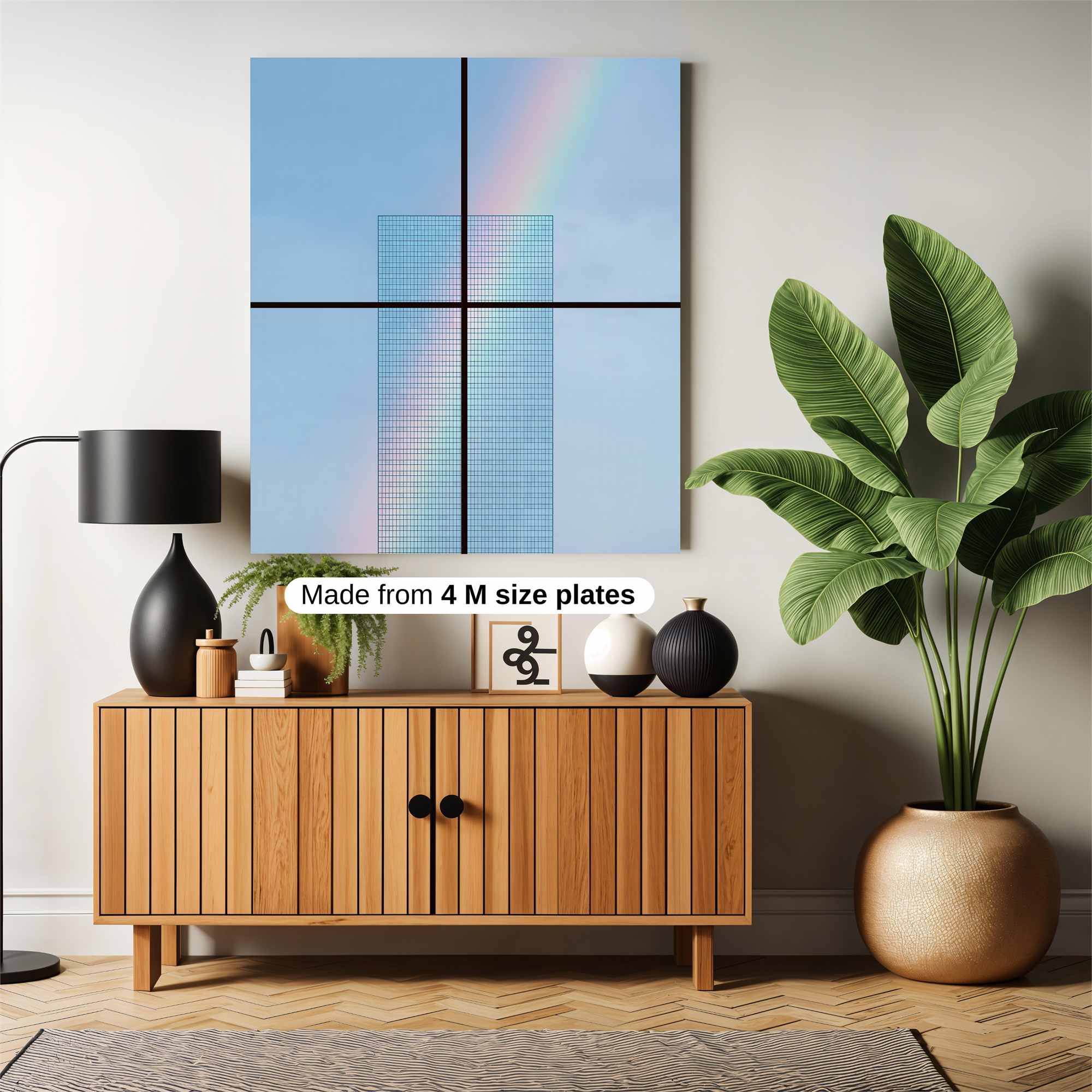 Skyscraper Serenity Safe Wall Magnetic / M