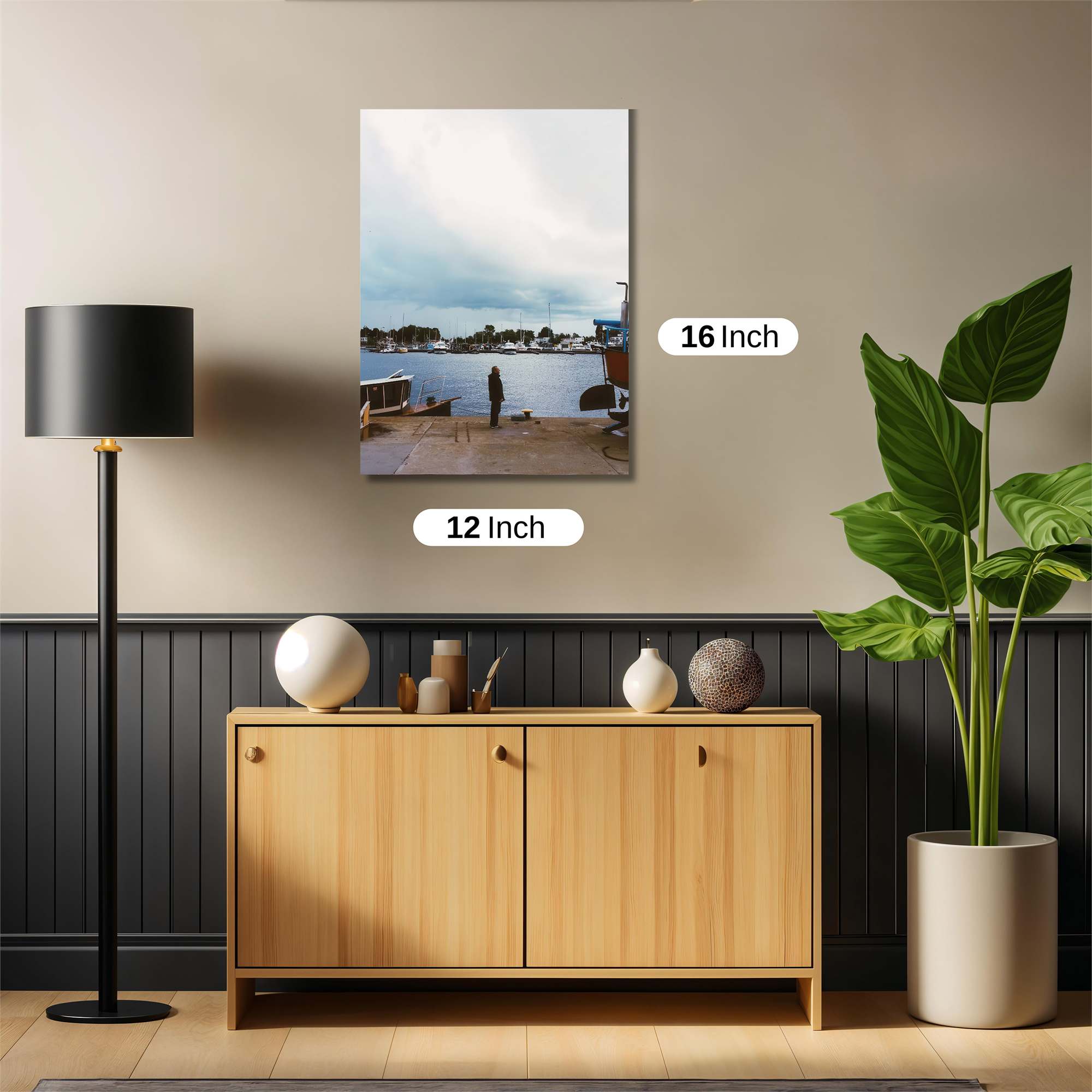 Harbor Solitude Safe Wall Magnetic / M