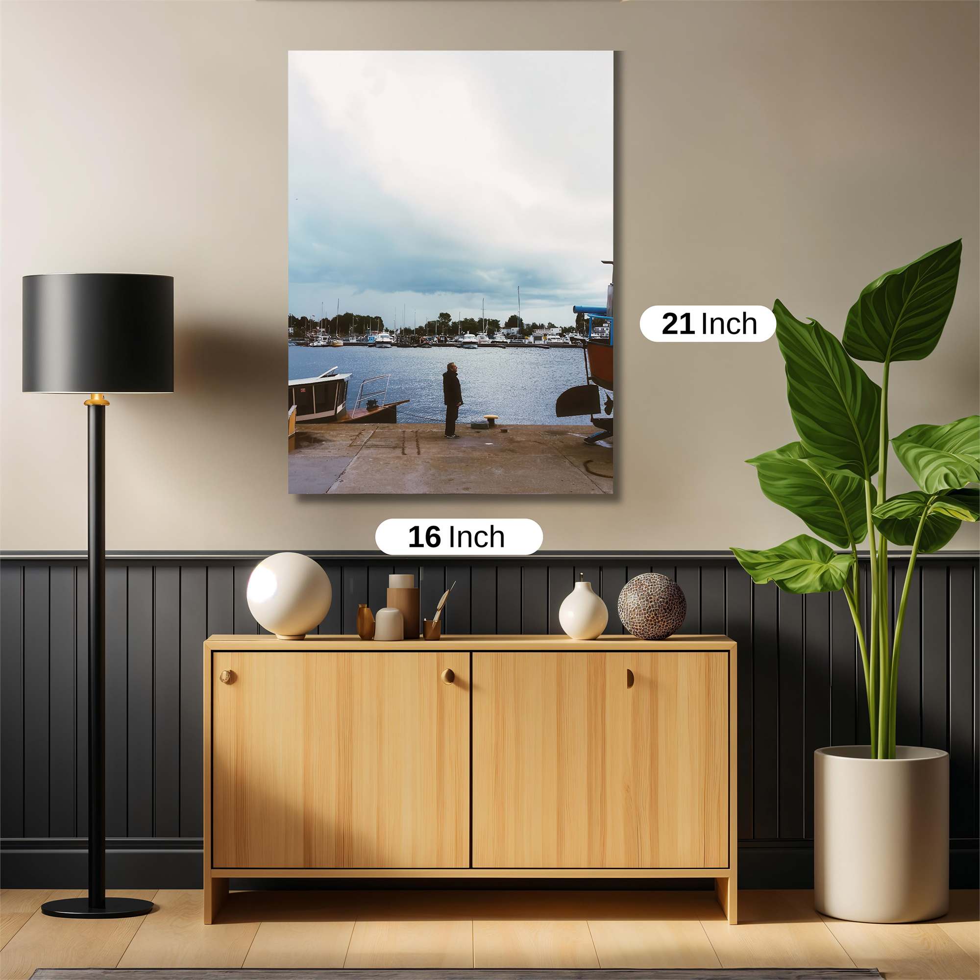 Harbor Solitude Safe Wall Magnetic / M