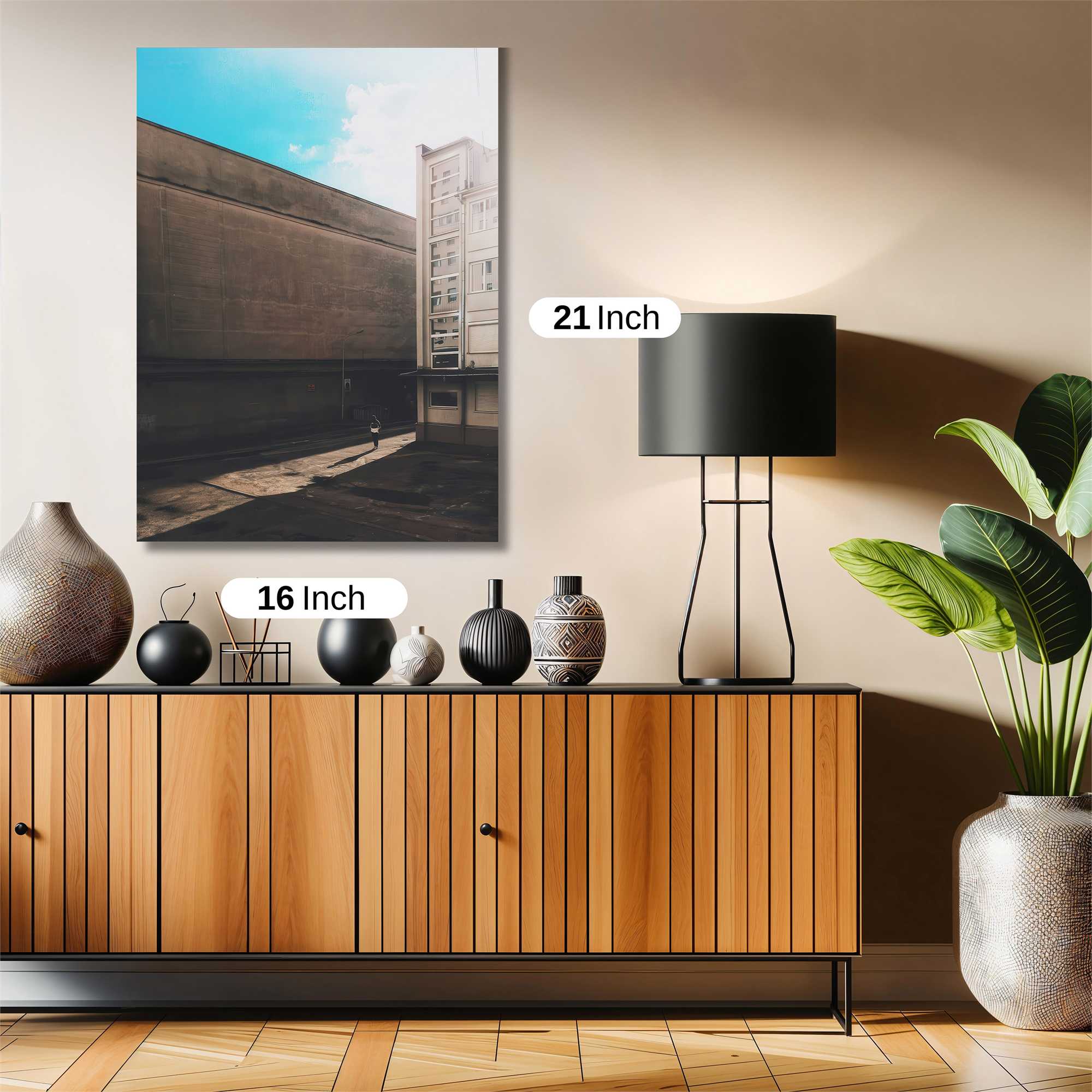 Concrete Solitude Safe Wall Magnetic / M