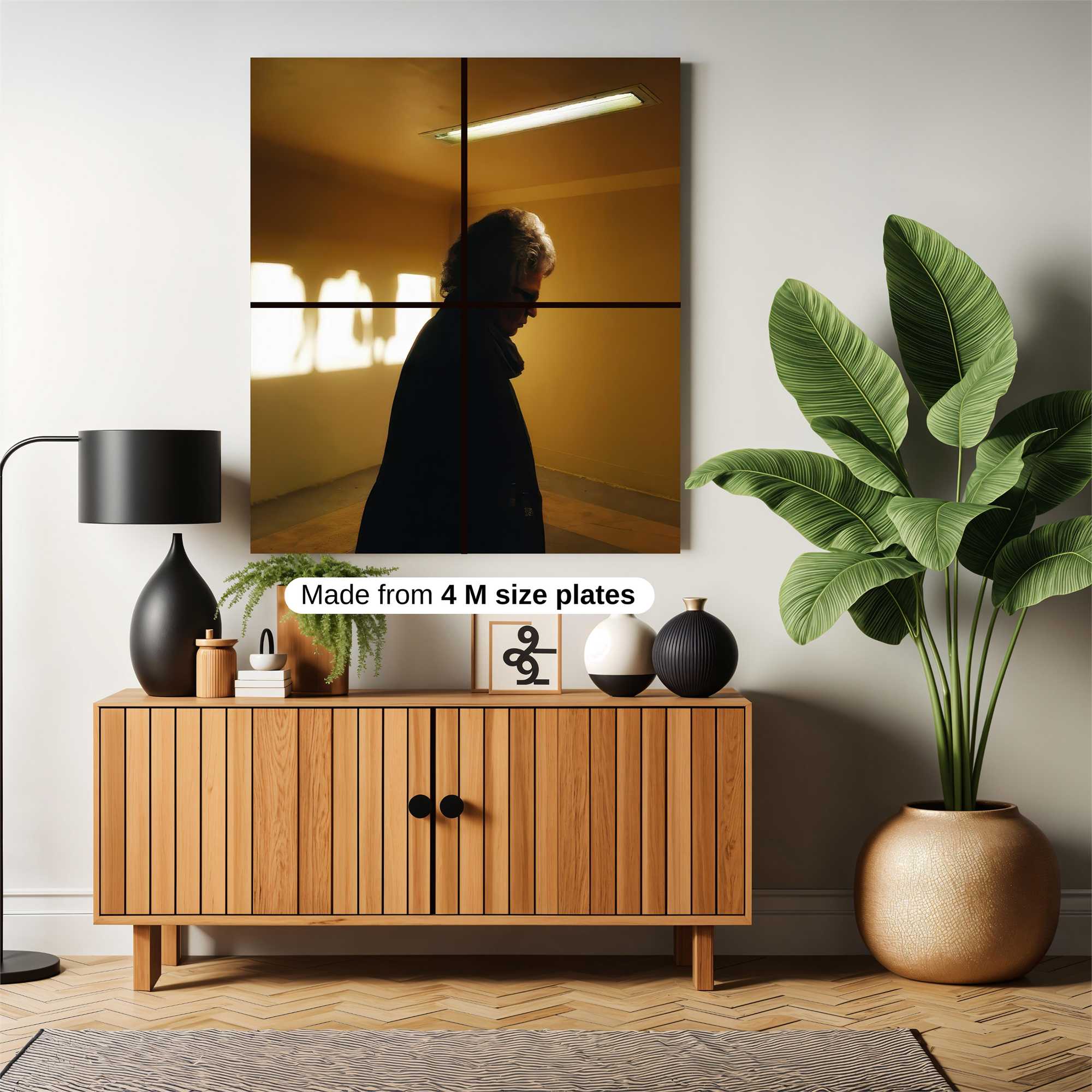 Shadowed Solitude Safe Wall Magnetic / M