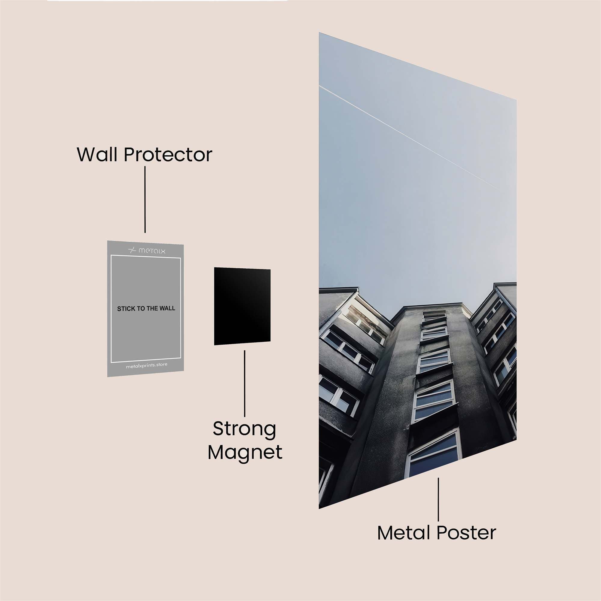 Building Ascend Safe Wall Magnetic / M