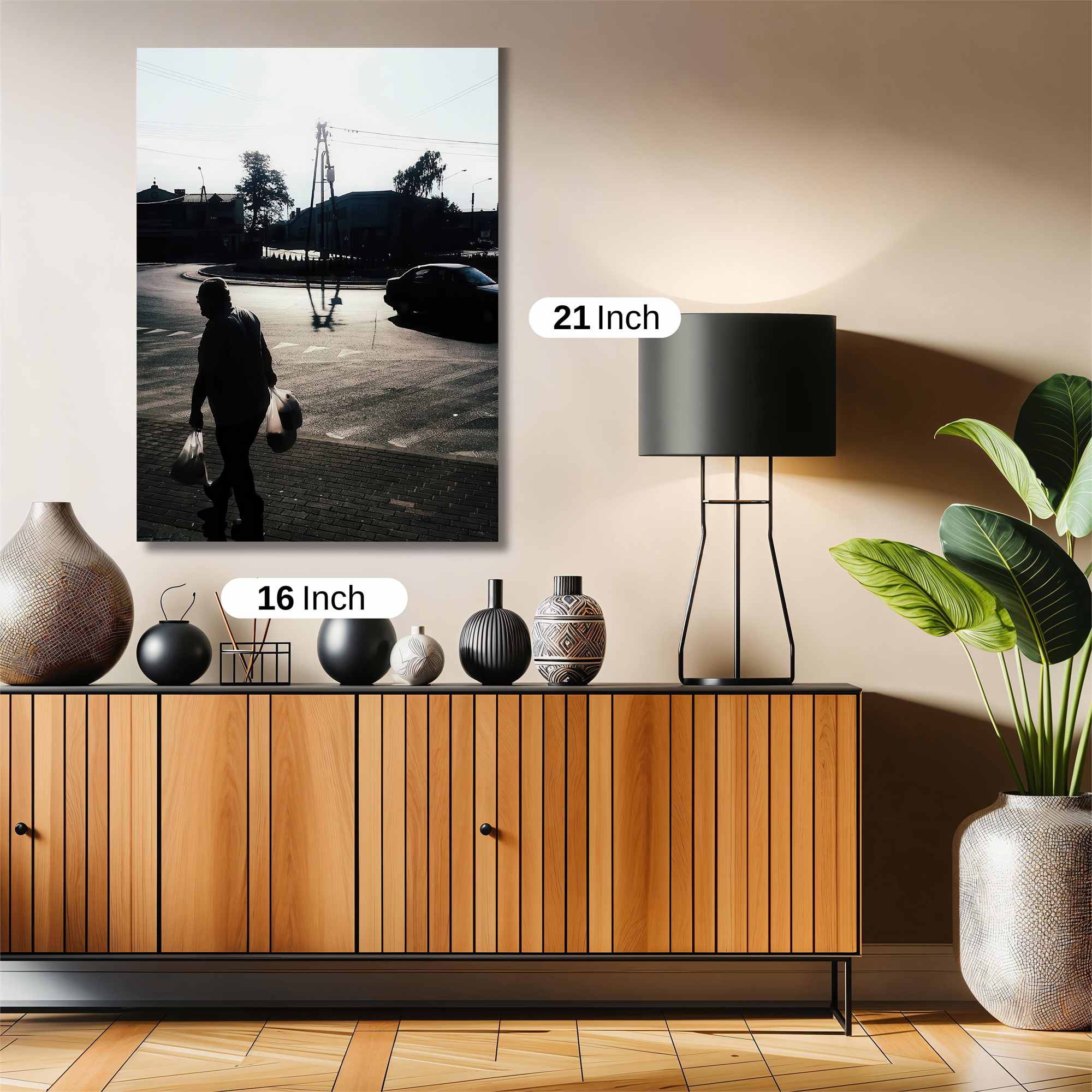 Evening Stroll Safe Wall Magnetic / M