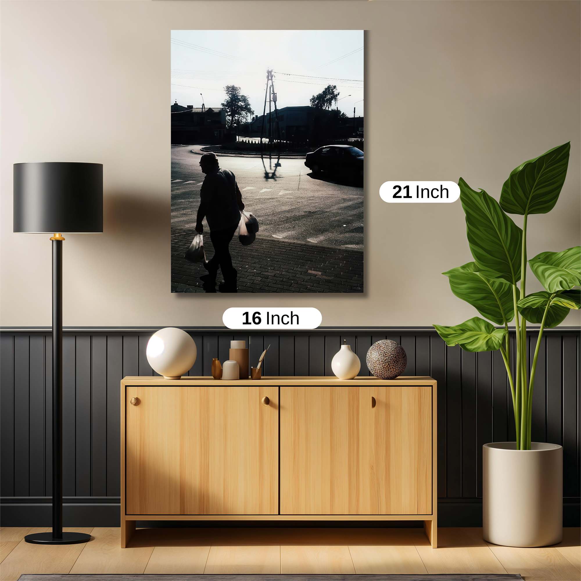 Evening Stroll Safe Wall Magnetic / M