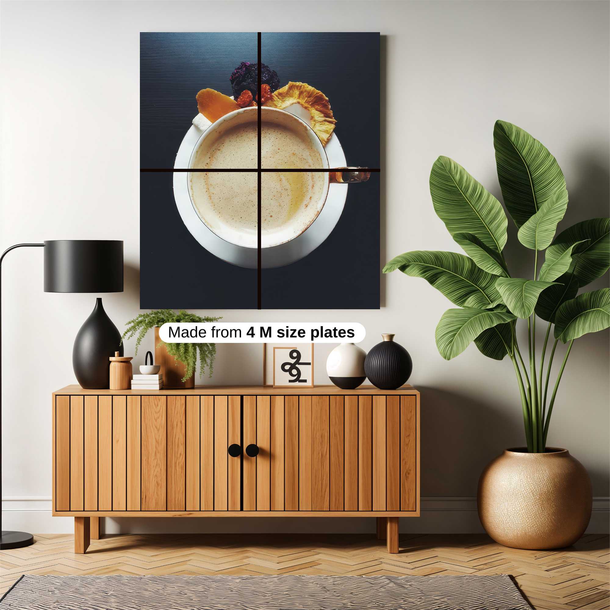 Latte Delight Safe Wall Magnetic / M
