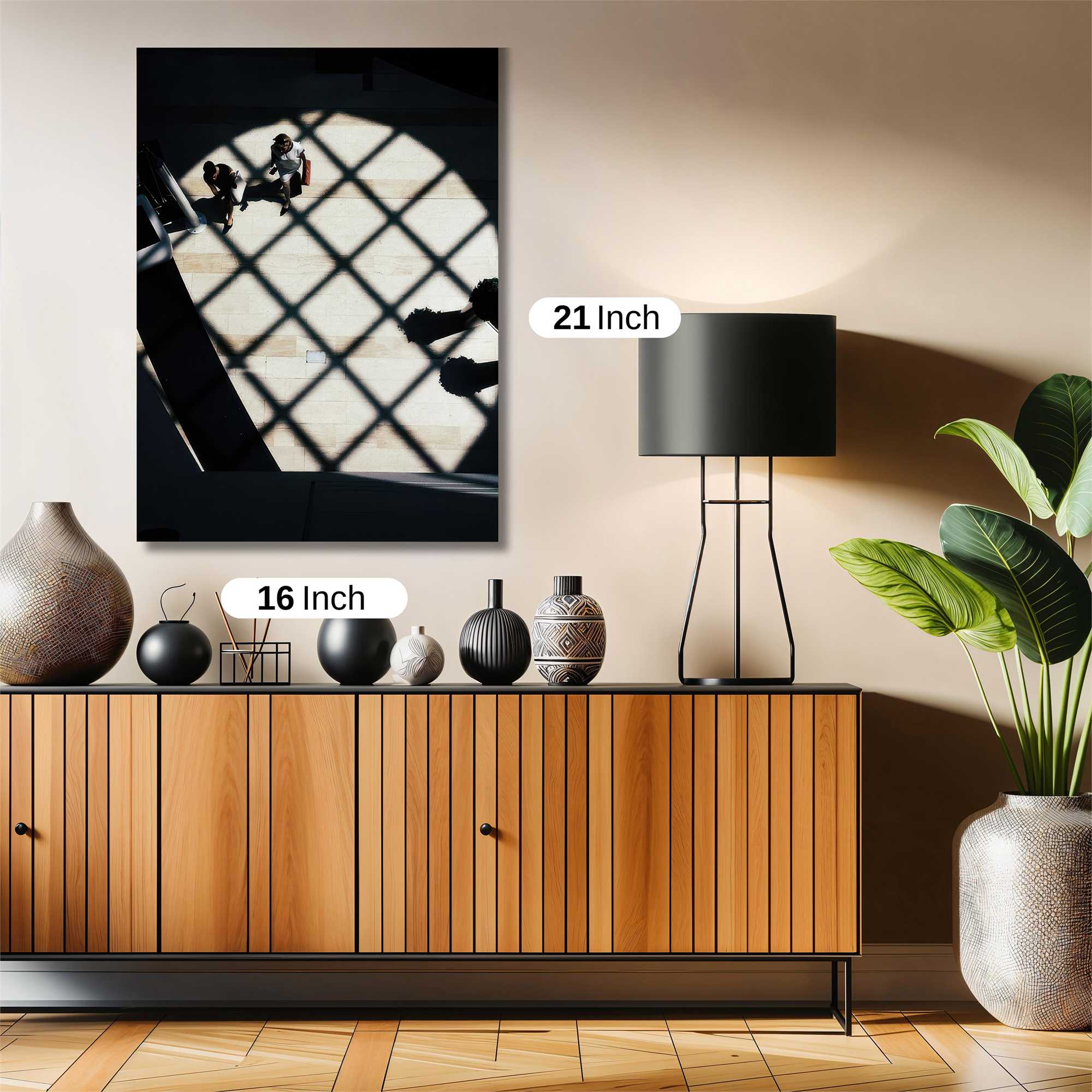 Sunlit Serenity Safe Wall Magnetic / M