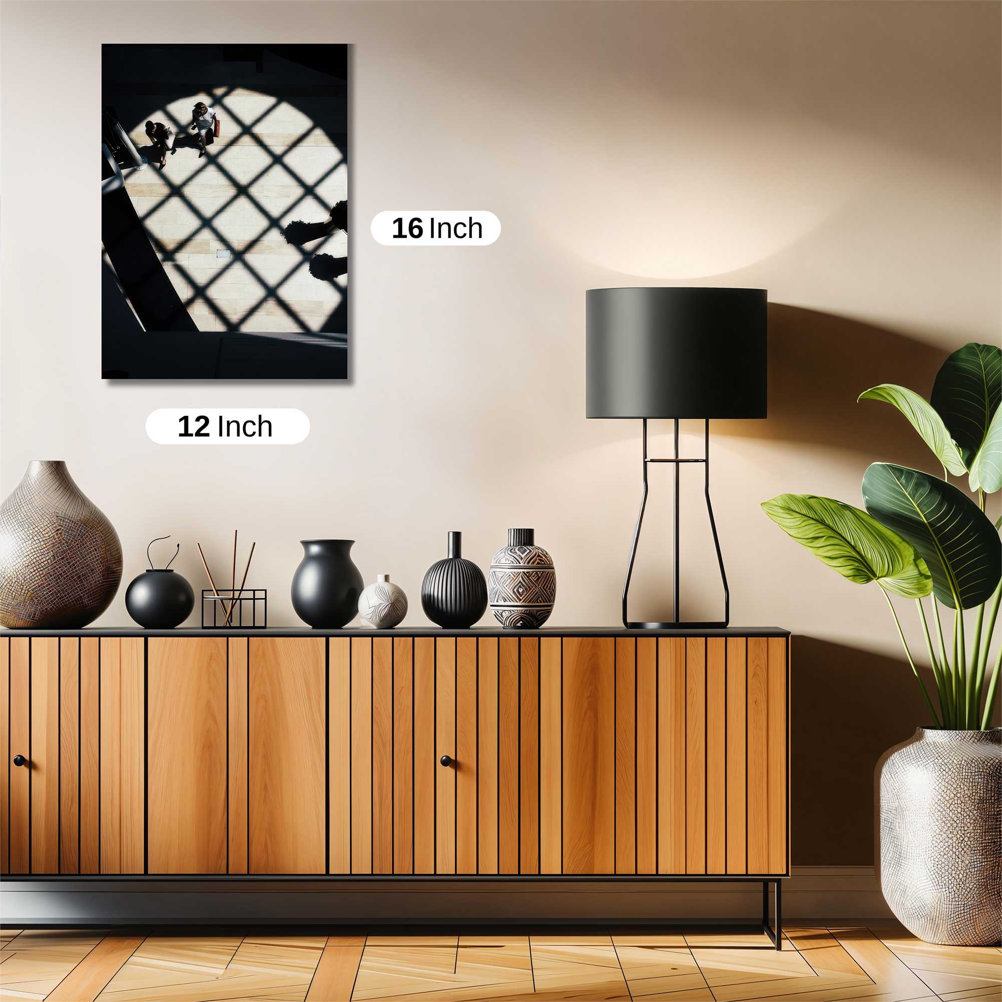 Sunlit Serenity Safe Wall Magnetic / M