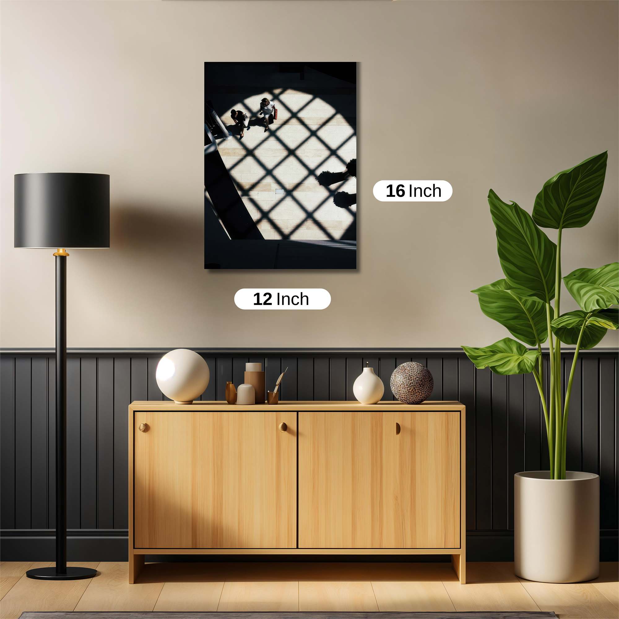 Sunlit Serenity Safe Wall Magnetic / M