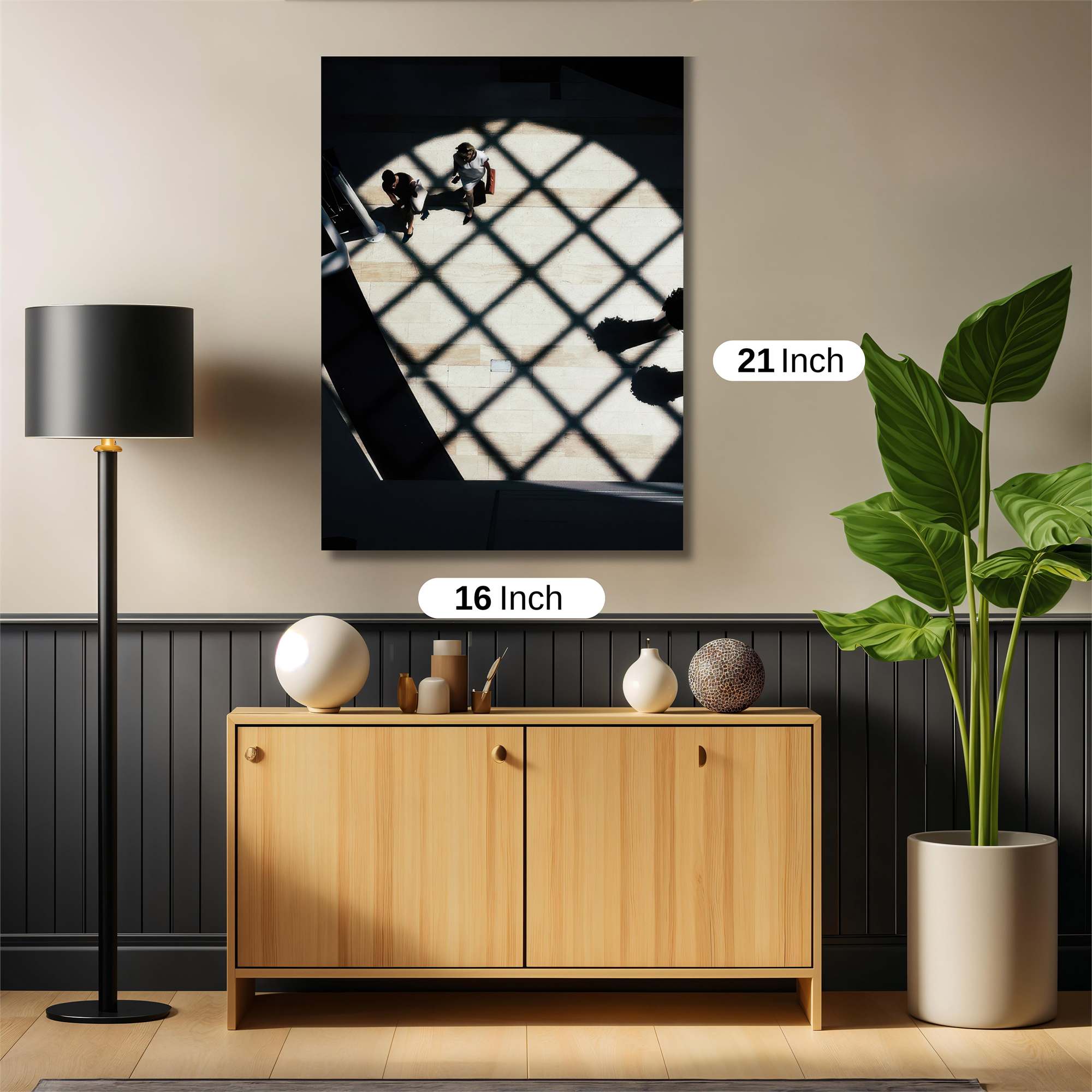 Sunlit Serenity Safe Wall Magnetic / M