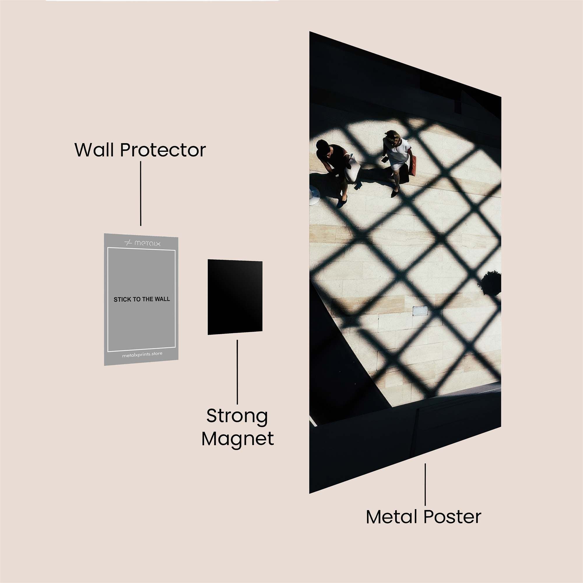 Sunlit Serenity Safe Wall Magnetic / M