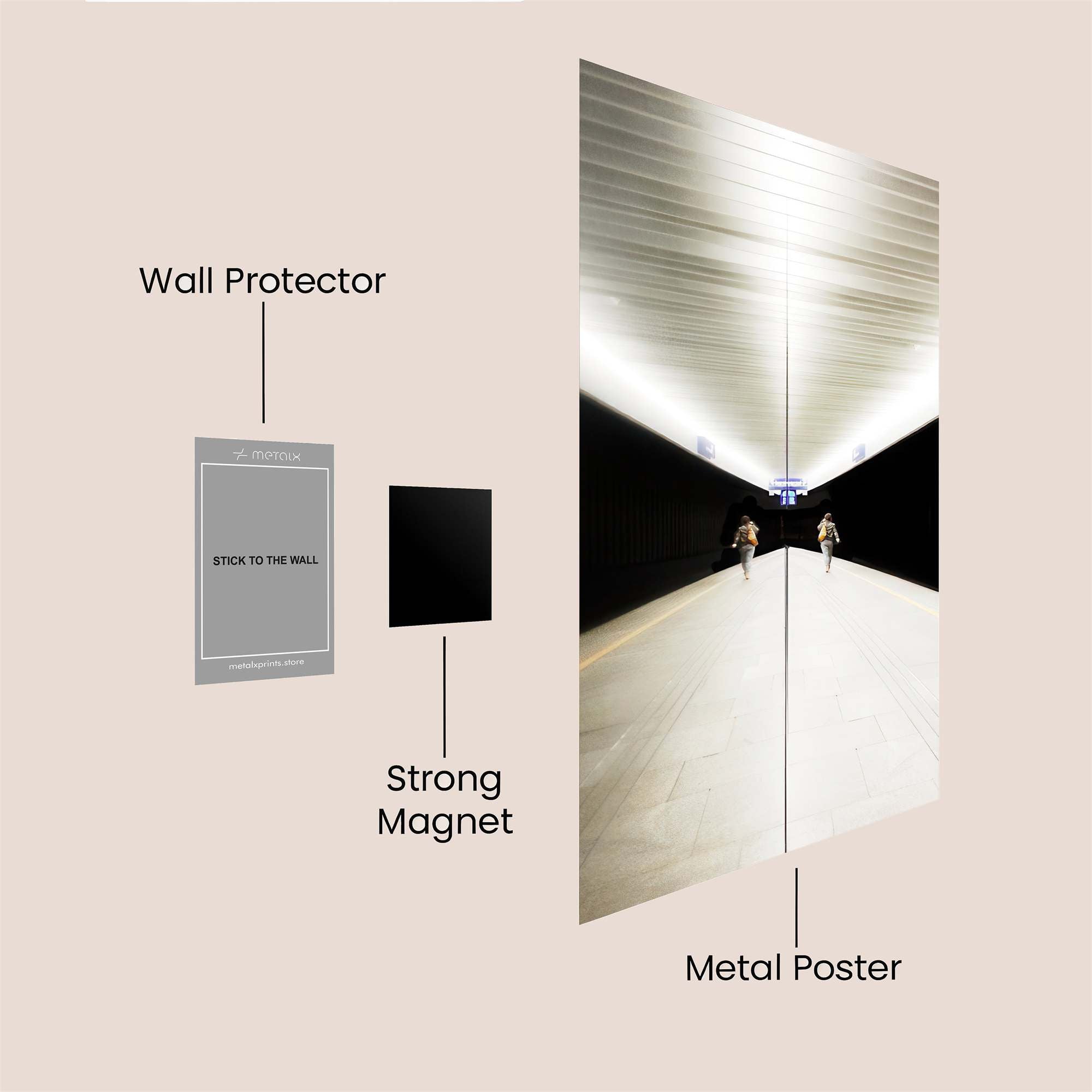 Tunnel Infinity Safe Wall Magnetic / M