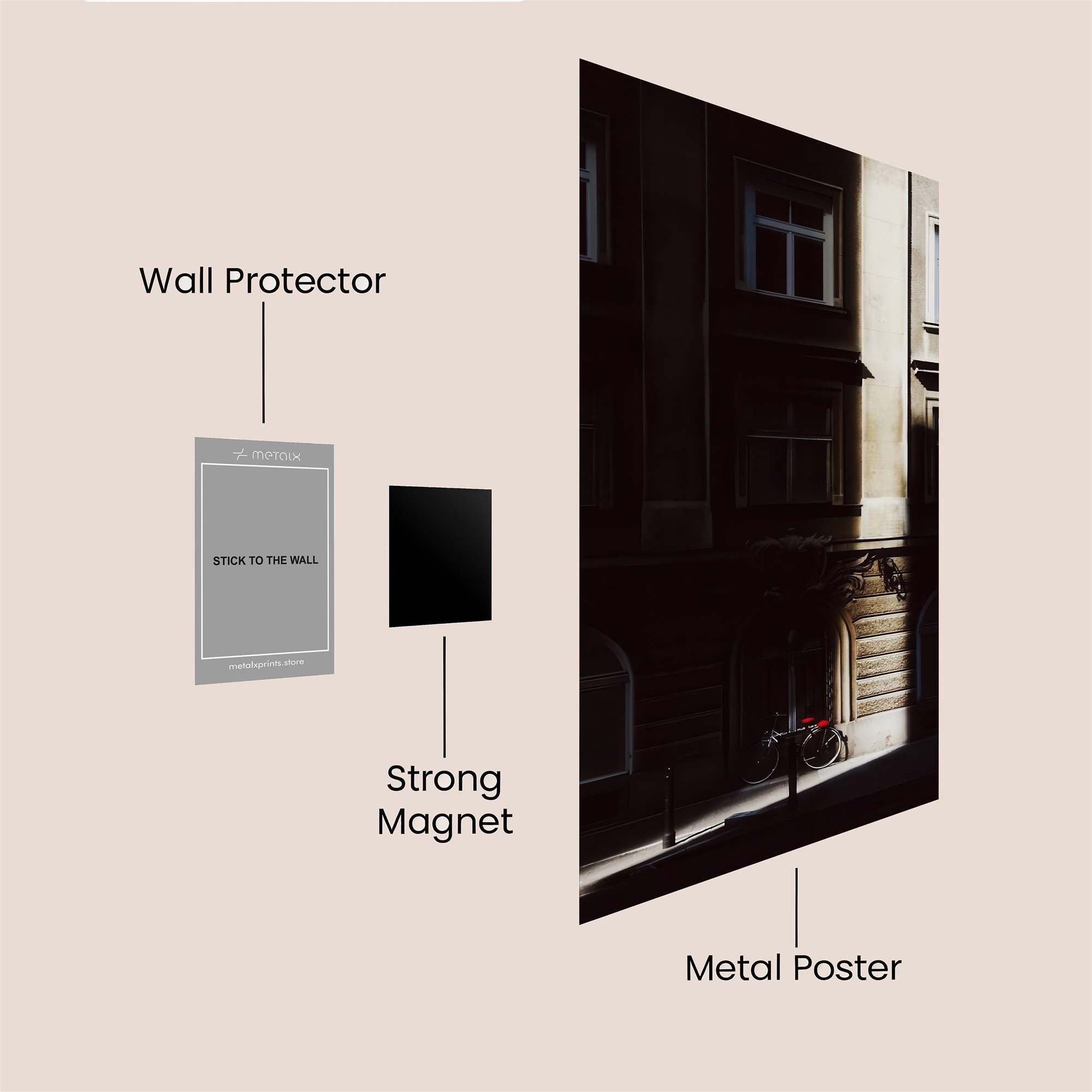 FacadeWhisper Safe Wall Magnetic / M