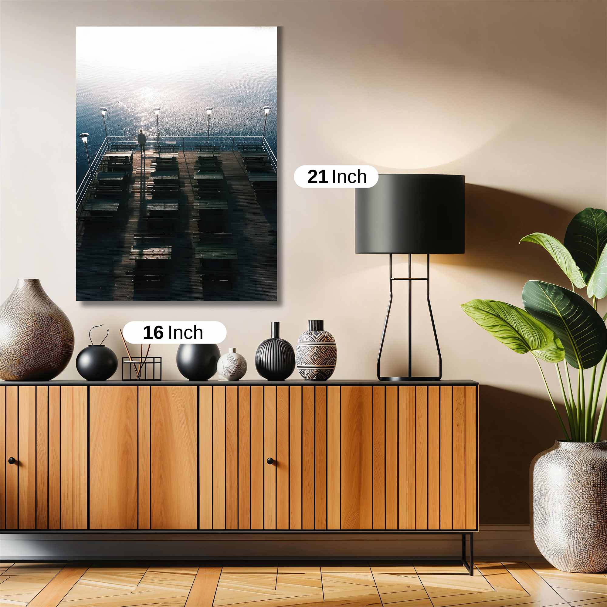 Pensive Pier Safe Wall Magnetic / M