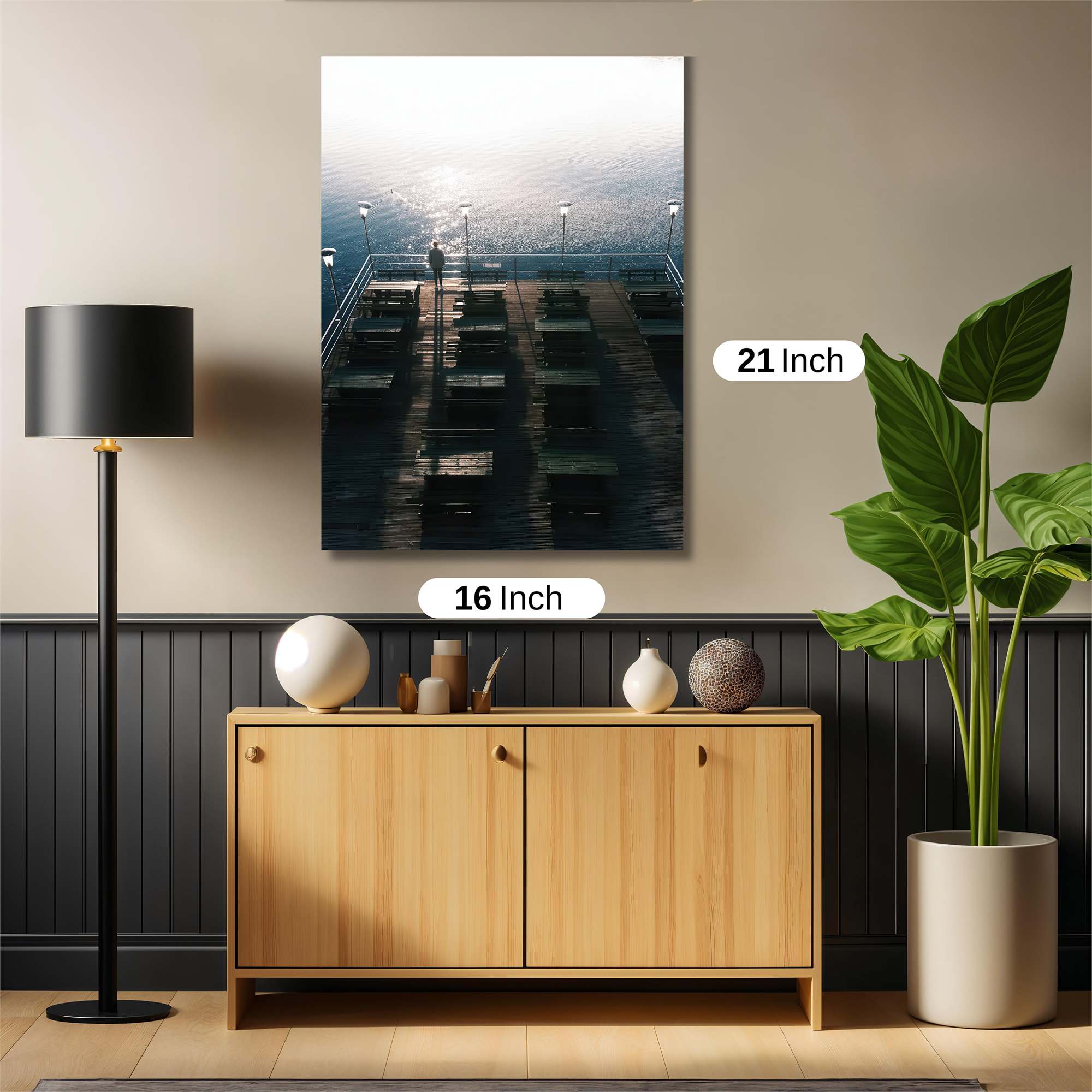 Pensive Pier Safe Wall Magnetic / M