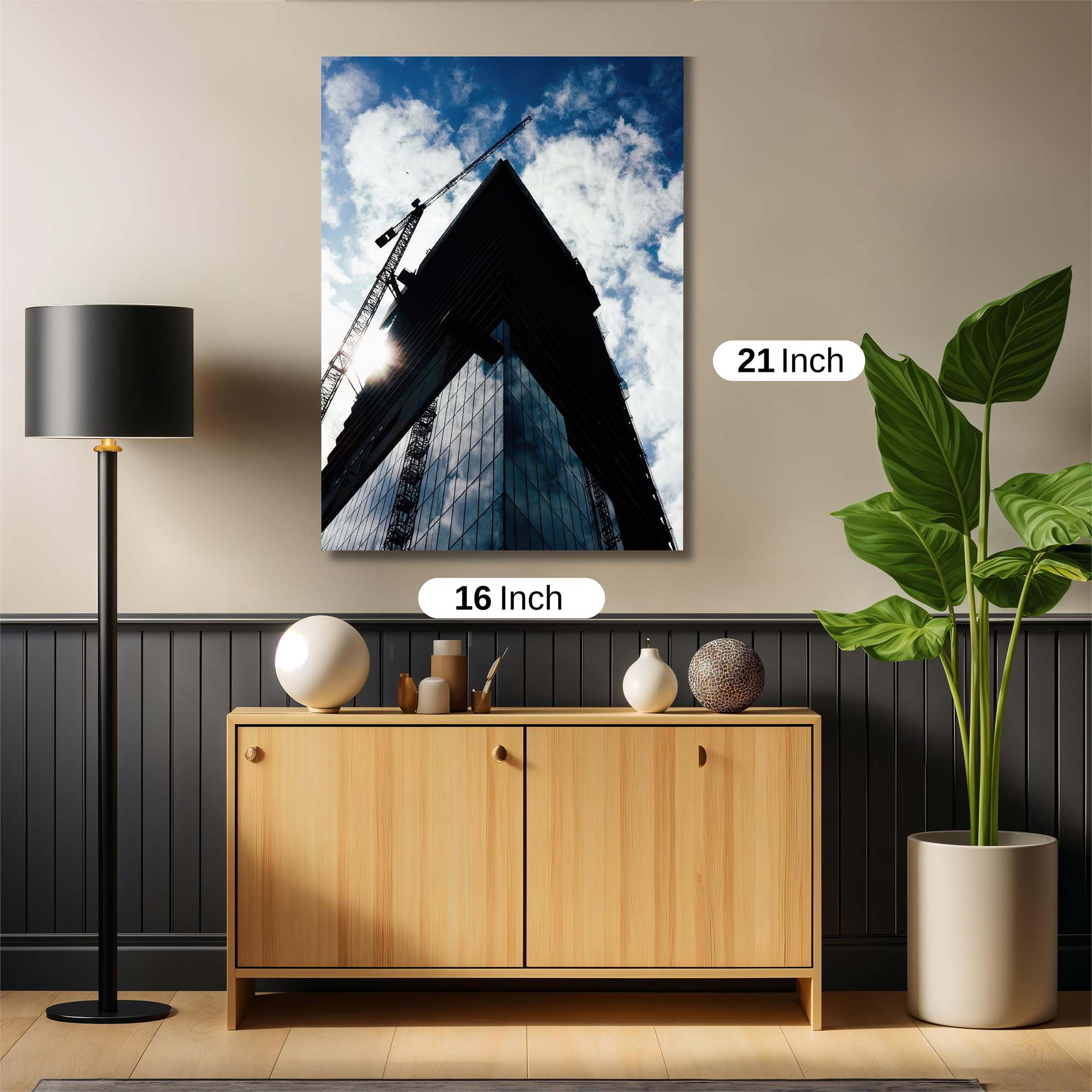 Skyscraper Ambition Safe Wall Magnetic / M
