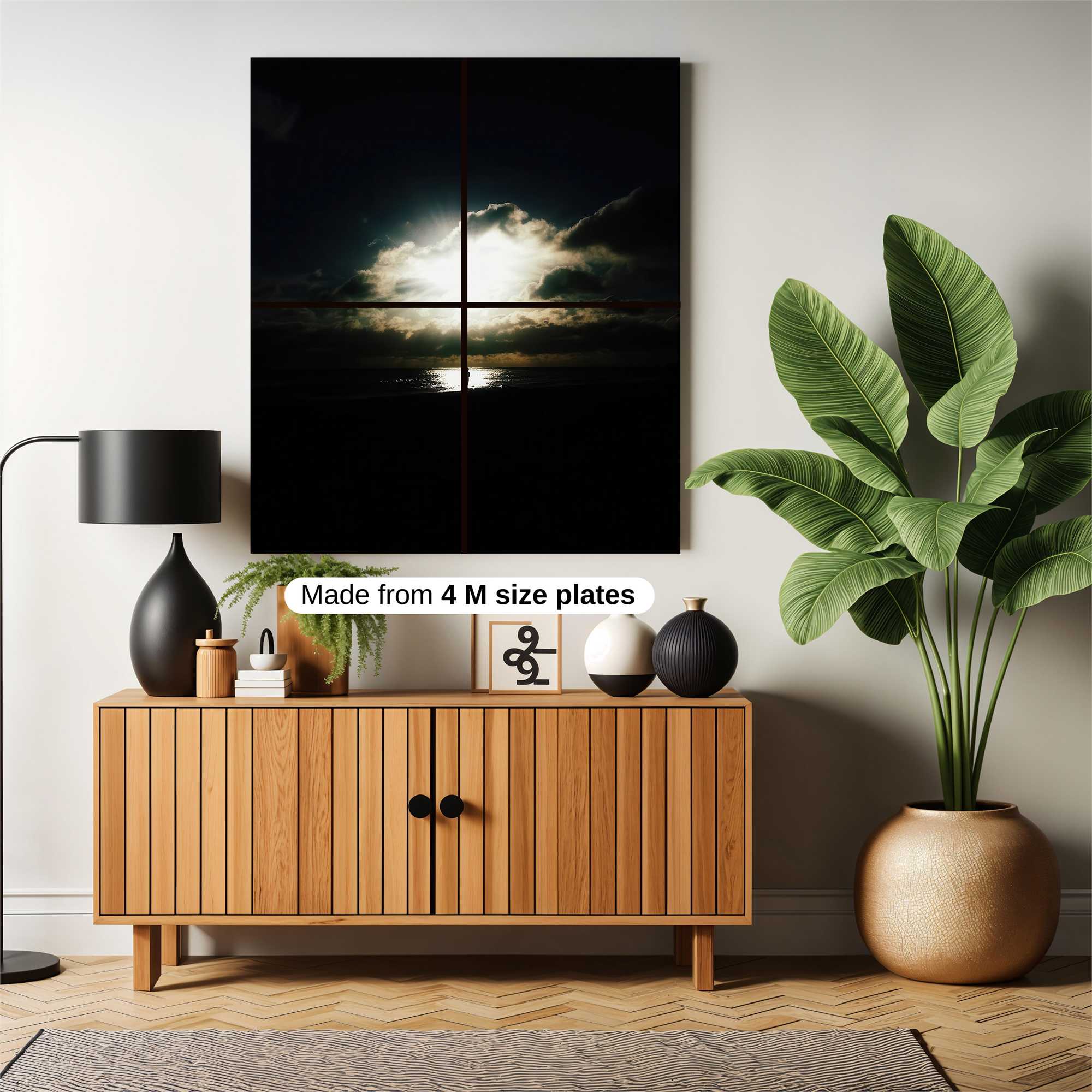 Sunset Solitude Safe Wall Magnetic / M