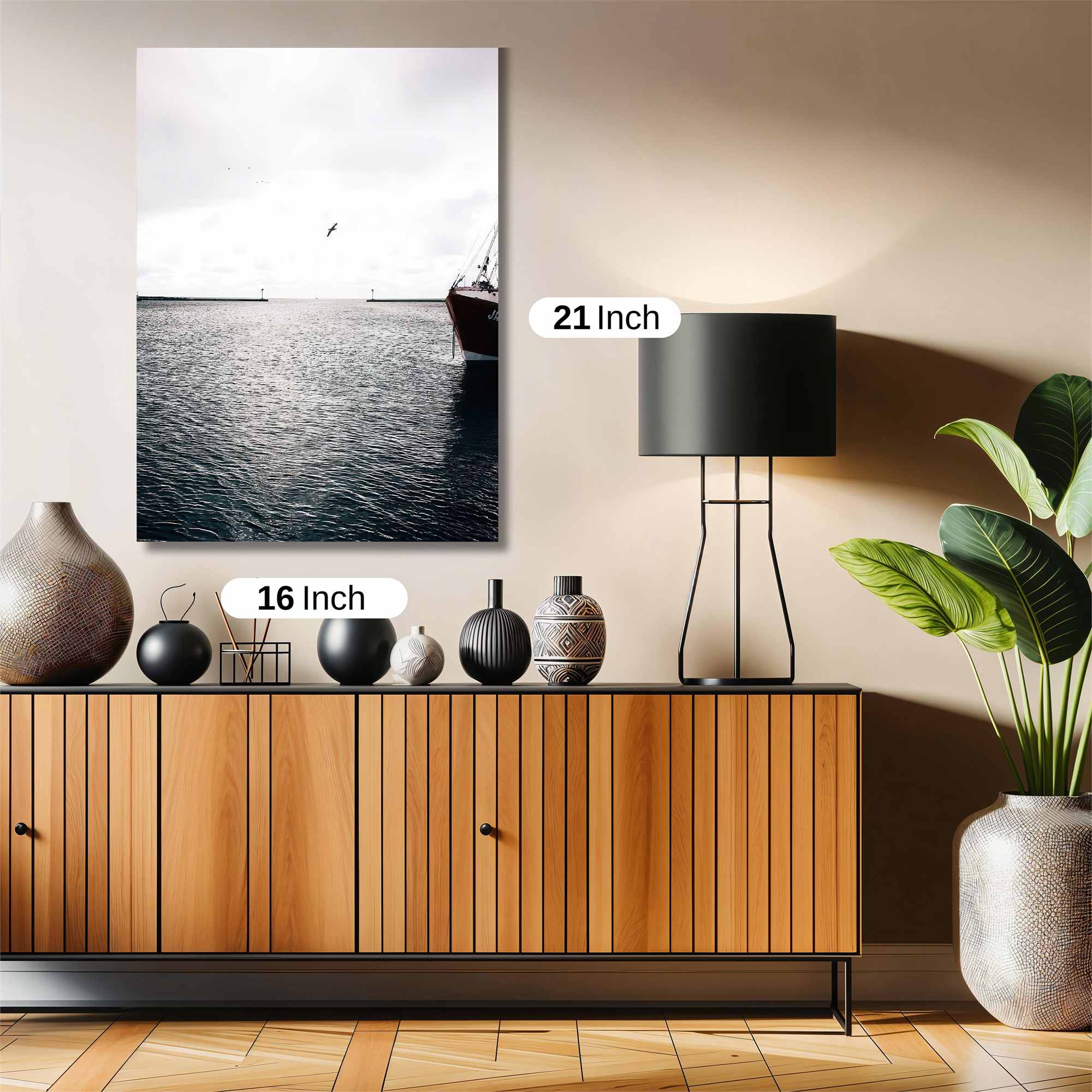 Seafarer's Solitude Safe Wall Magnetic / M