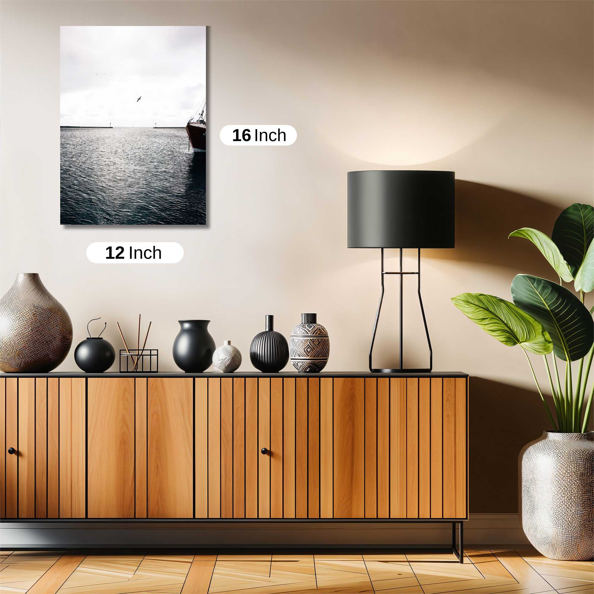 Seafarer's Solitude Safe Wall Magnetic / M
