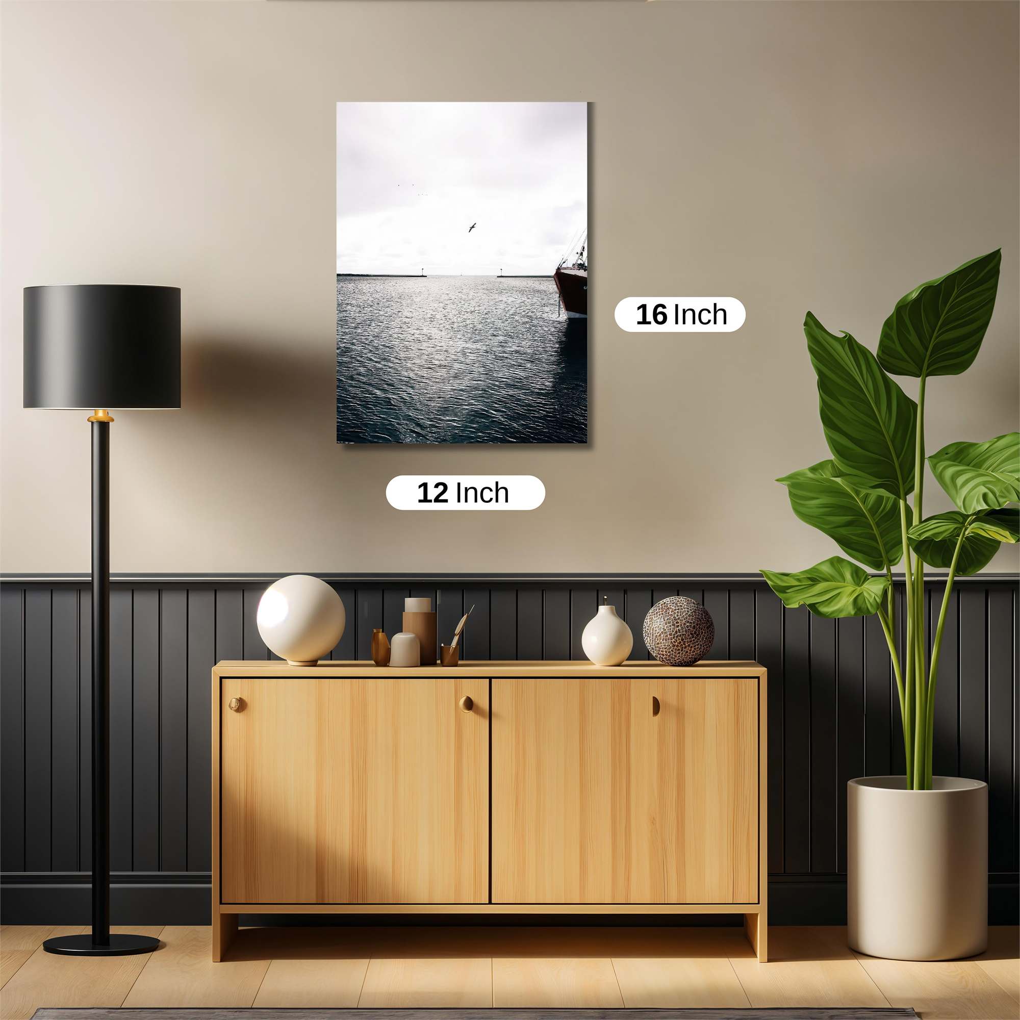 Seafarer's Solitude Safe Wall Magnetic / M