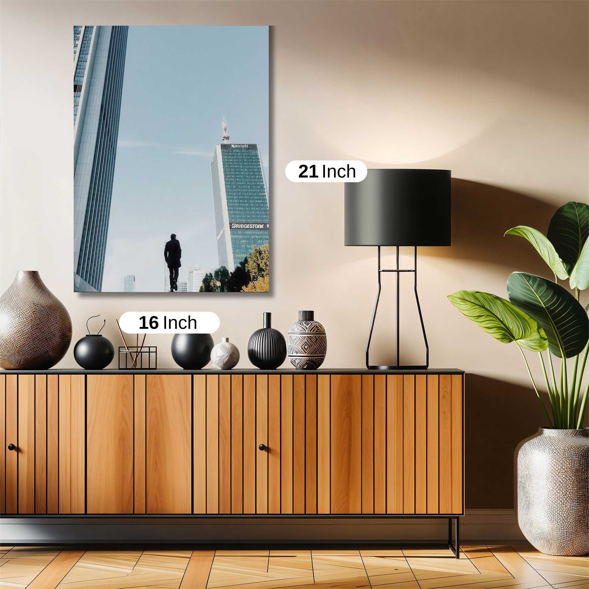 Skyline Solitude Safe Wall Magnetic / M