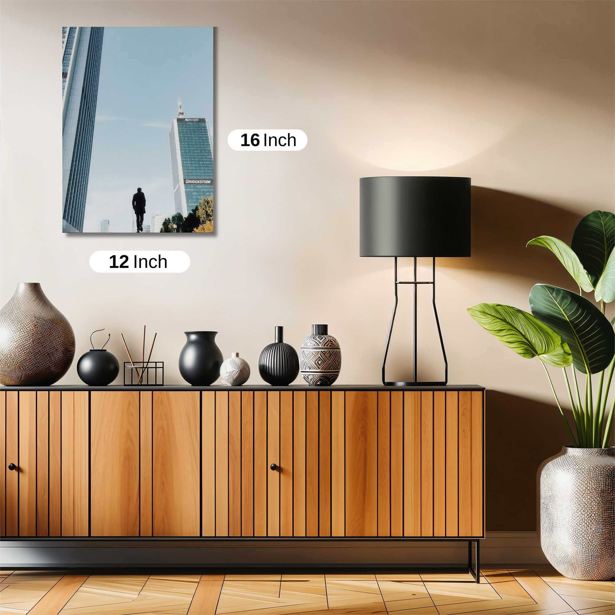 Skyline Solitude Safe Wall Magnetic / M