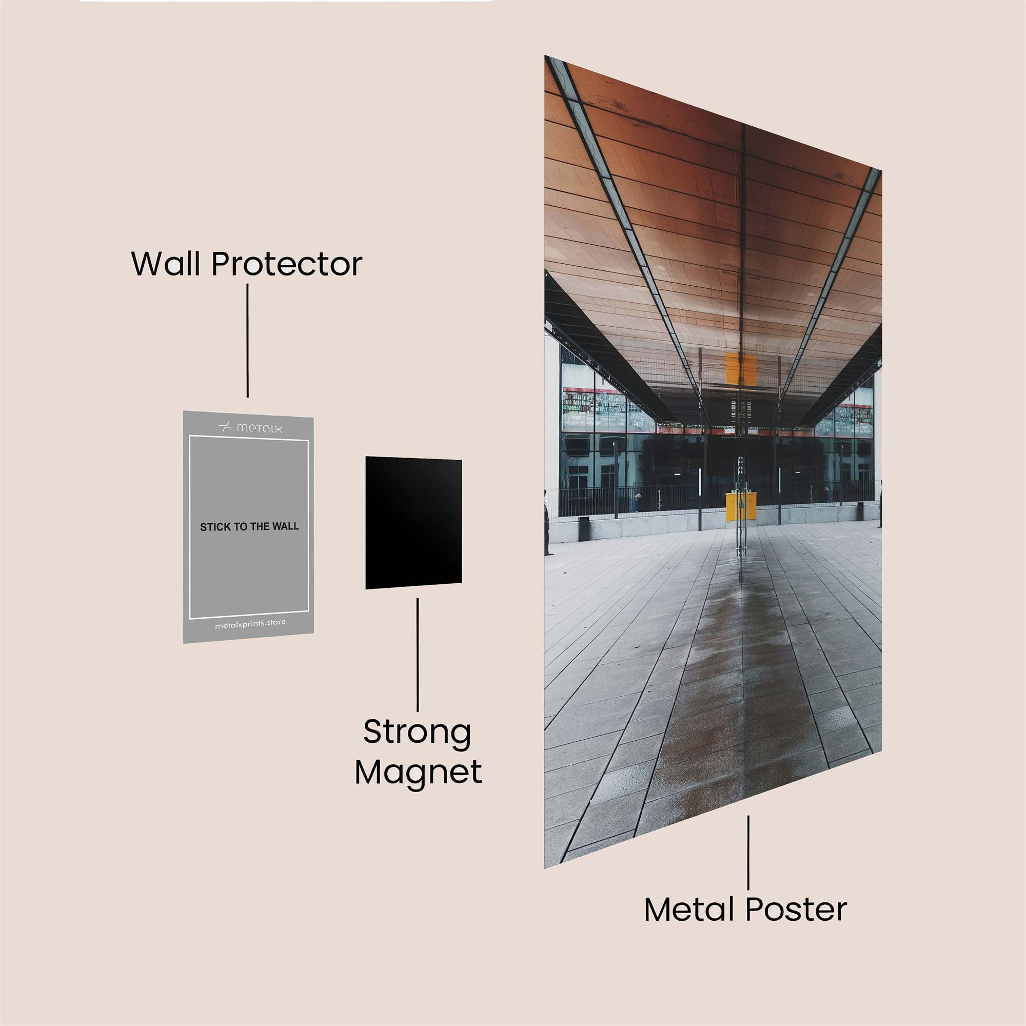 Urban Echo Safe Wall Magnetic / M