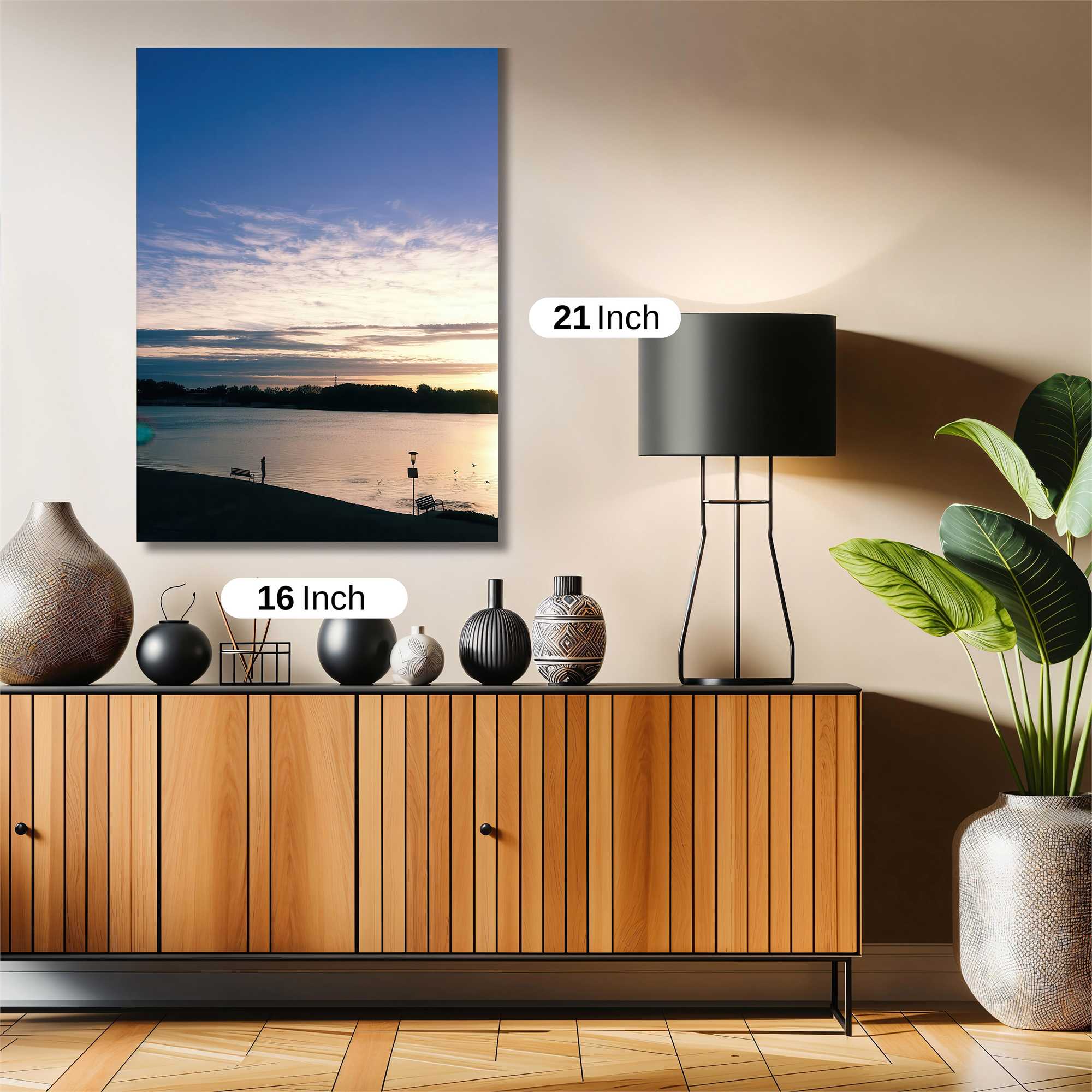 Sunset Serenity Safe Wall Magnetic / M