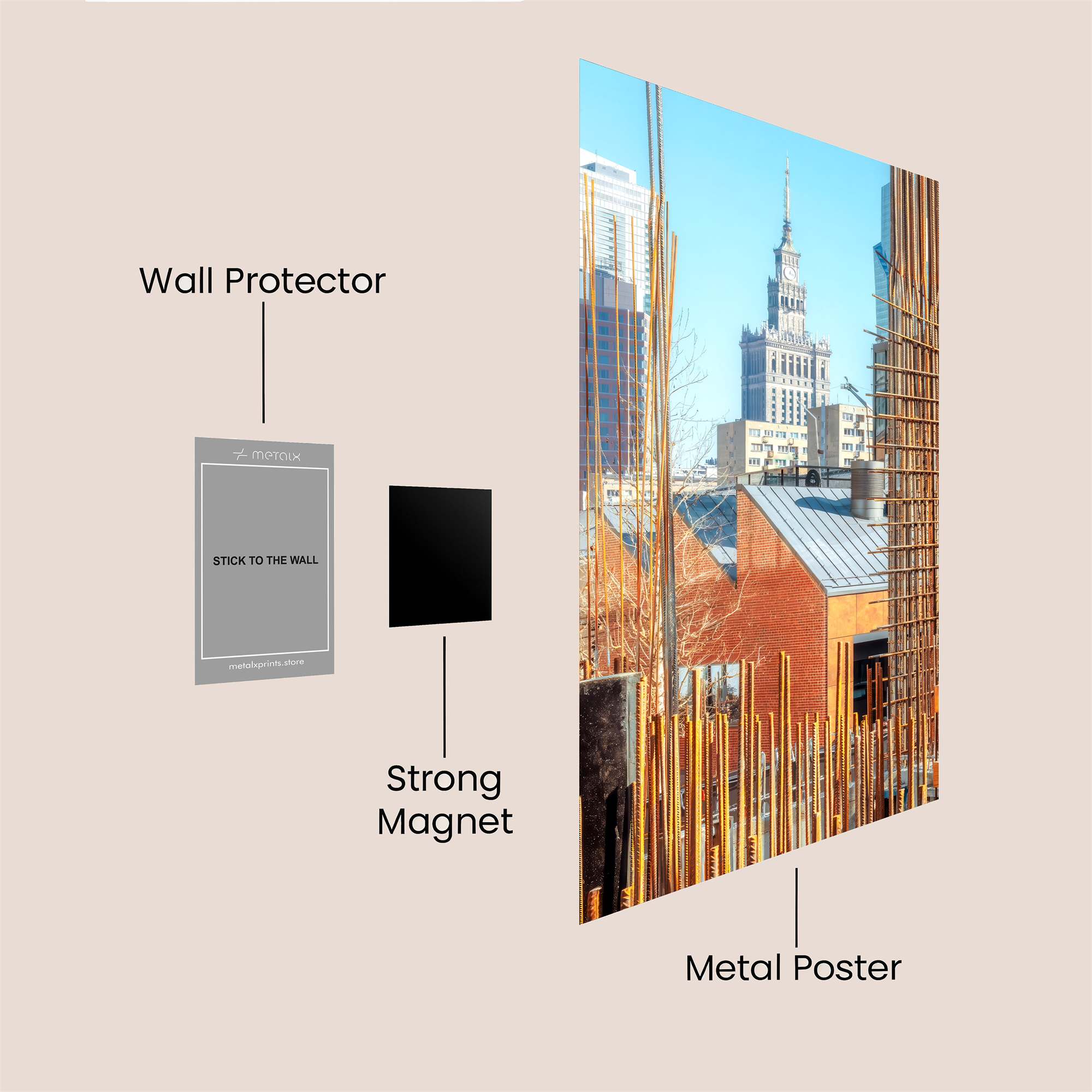 Palace Progress Safe Wall Magnetic / M