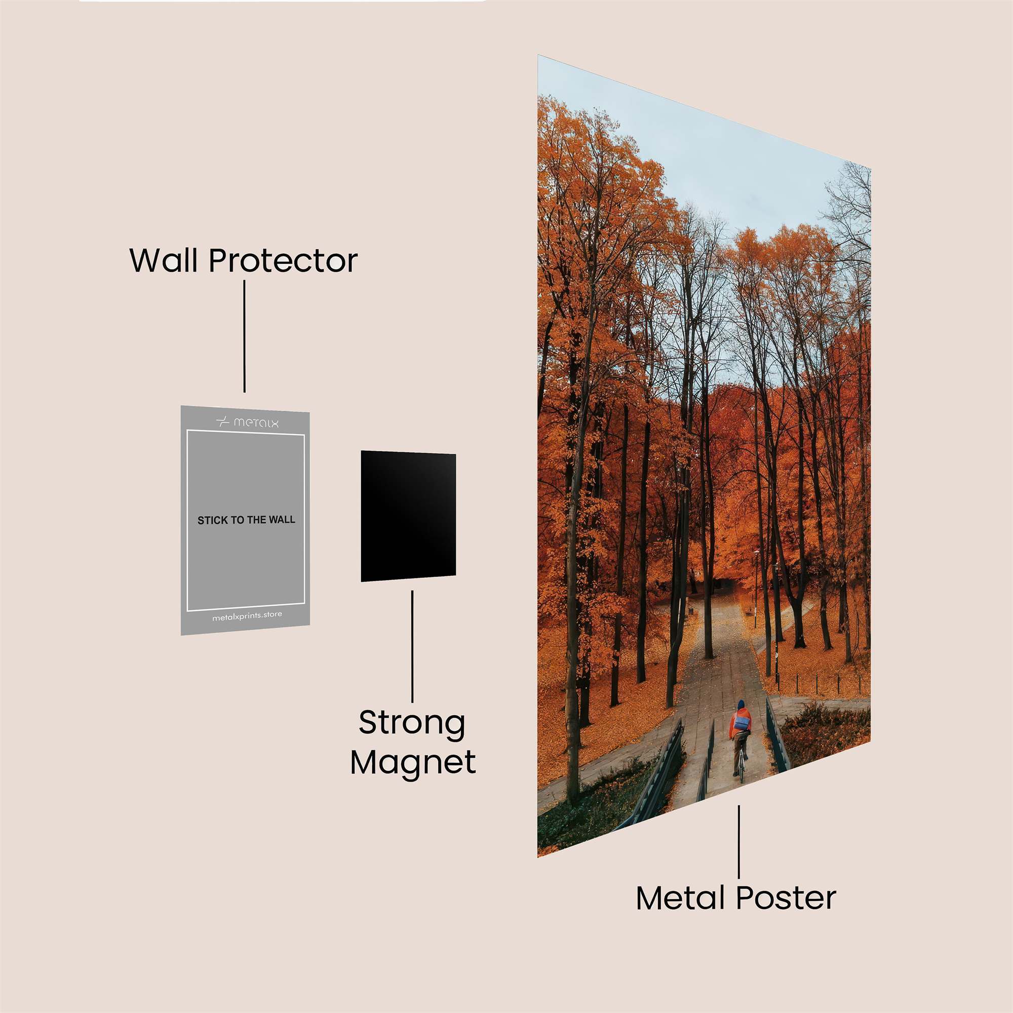 Autumn Serenity Safe Wall Magnetic / M