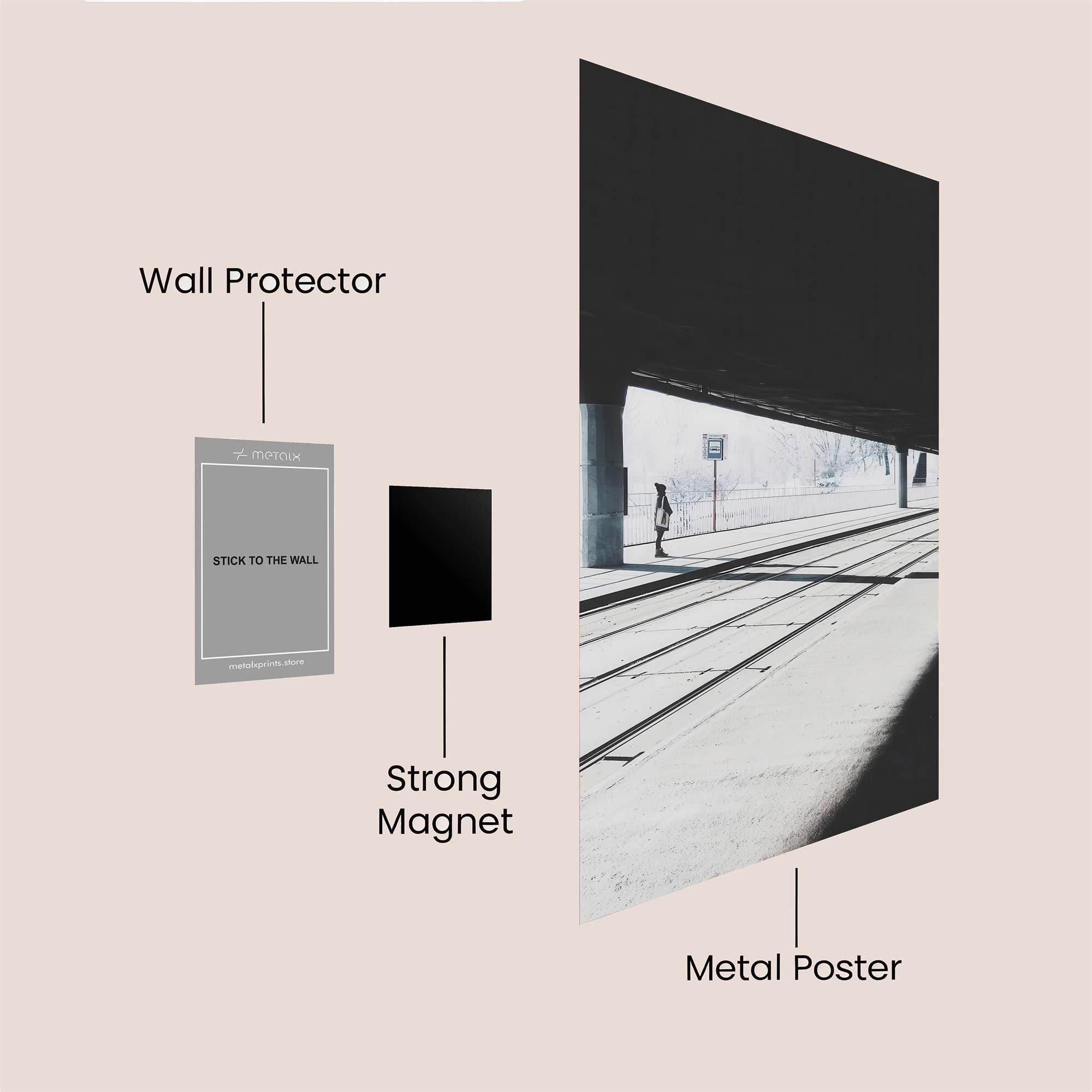 Solitary Echo Safe Wall Magnetic / M