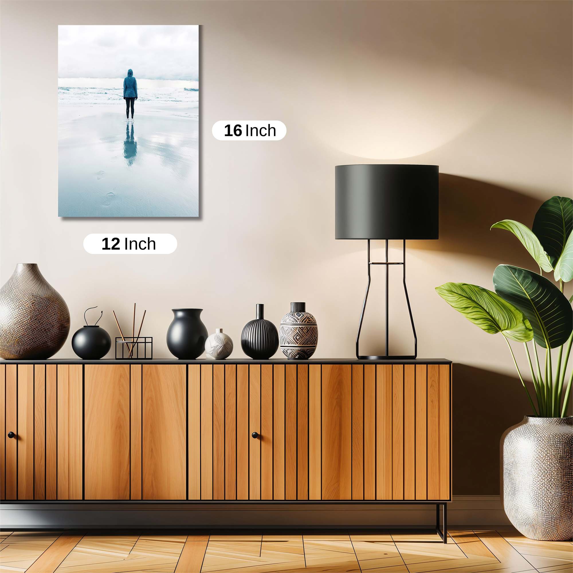 Solitude Echoes Safe Wall Magnetic / M