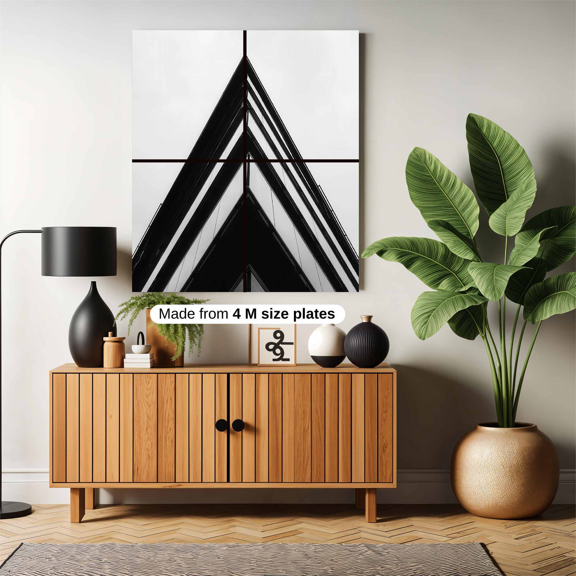 Gherkin Silhouette Safe Wall Magnetic / M