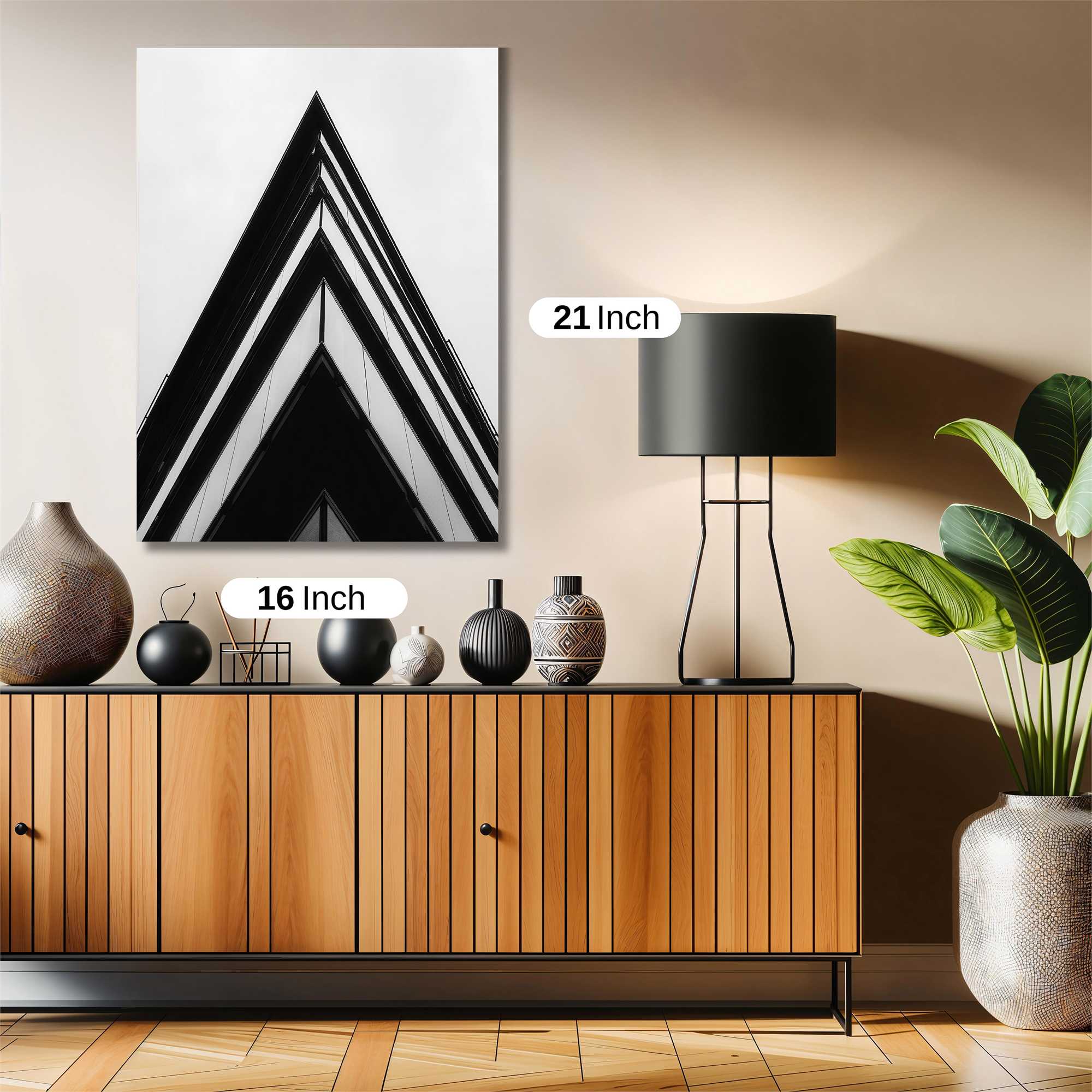 Gherkin Silhouette Safe Wall Magnetic / M