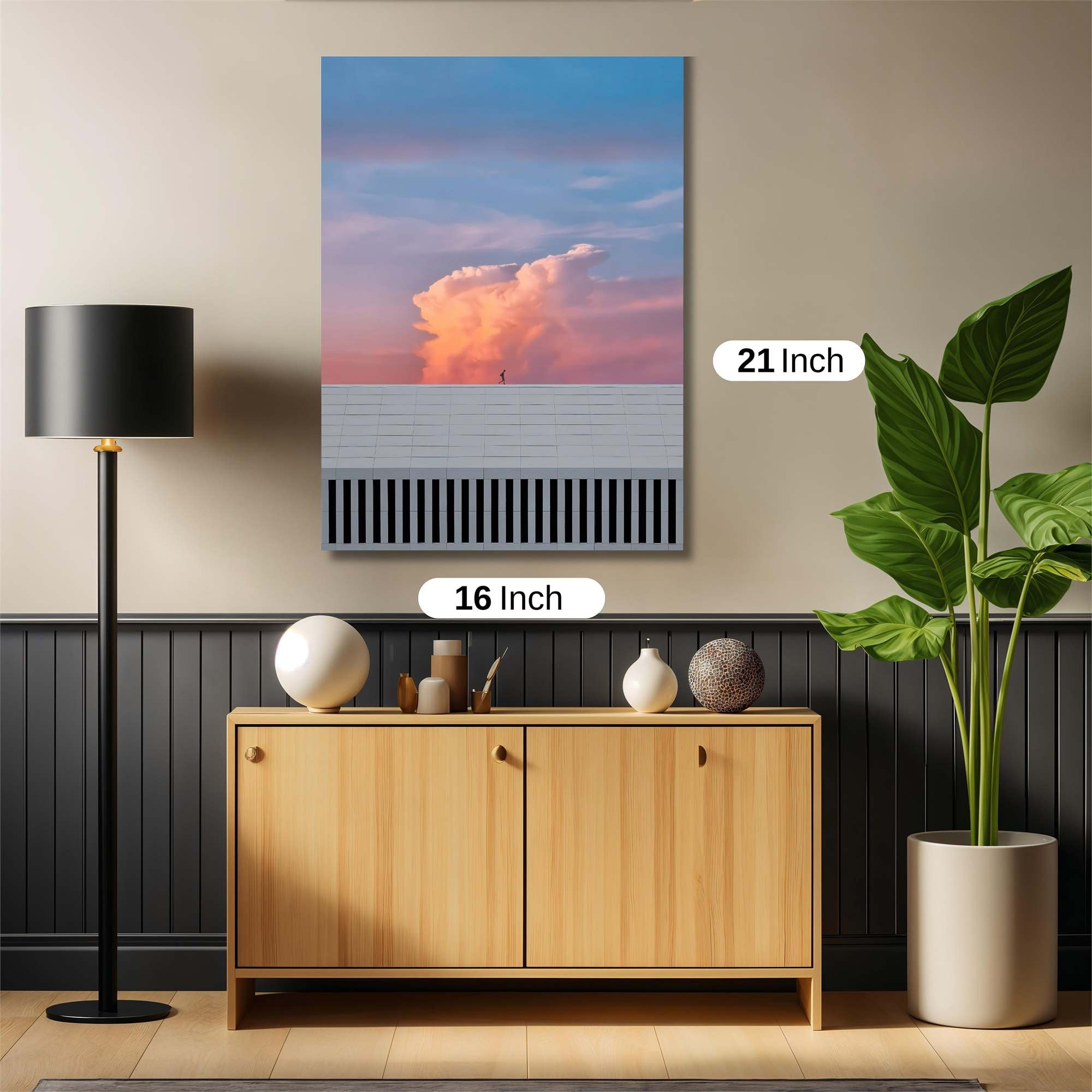 Cloudburst Serenity Safe Wall Magnetic / M