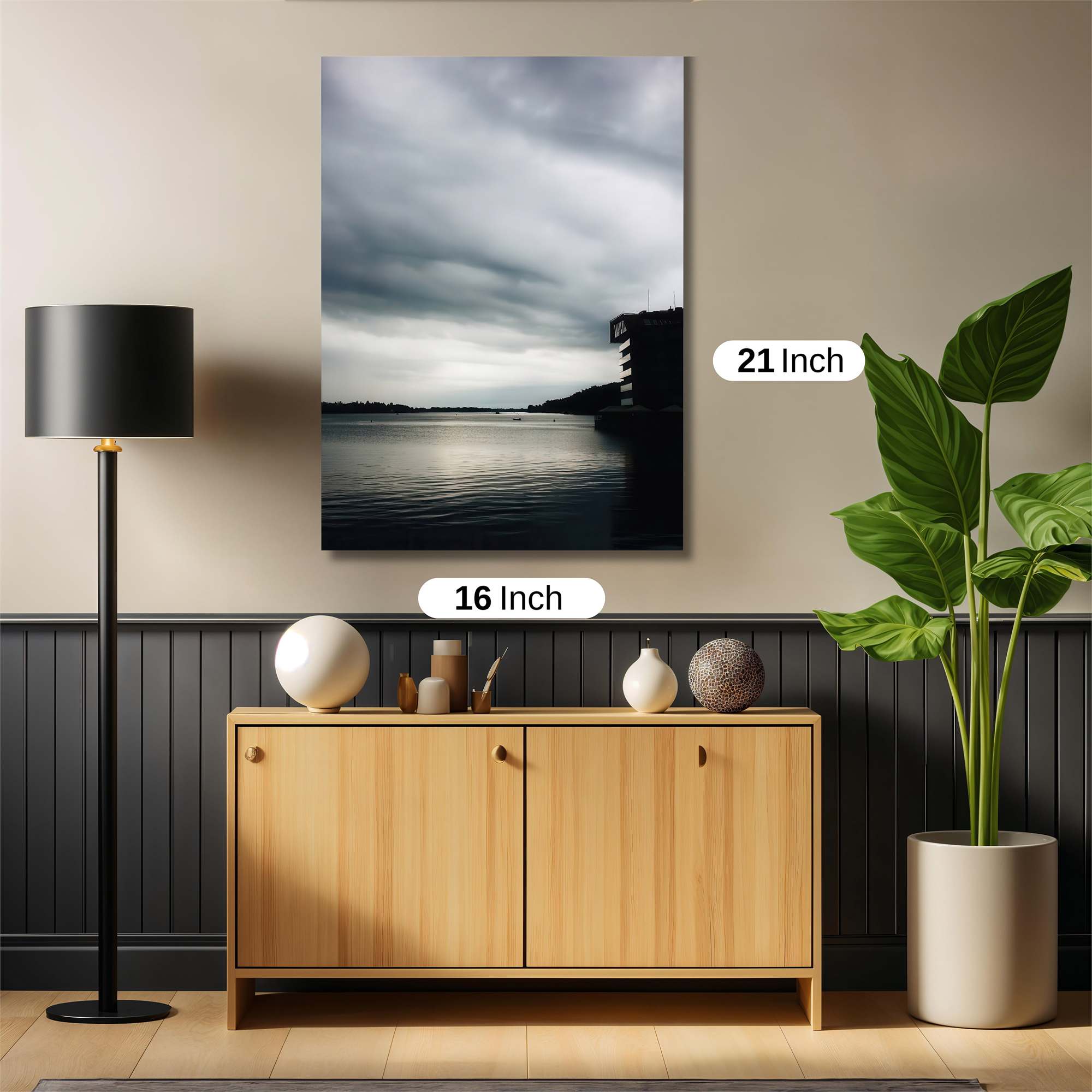 Stormy Waters Safe Wall Magnetic / M