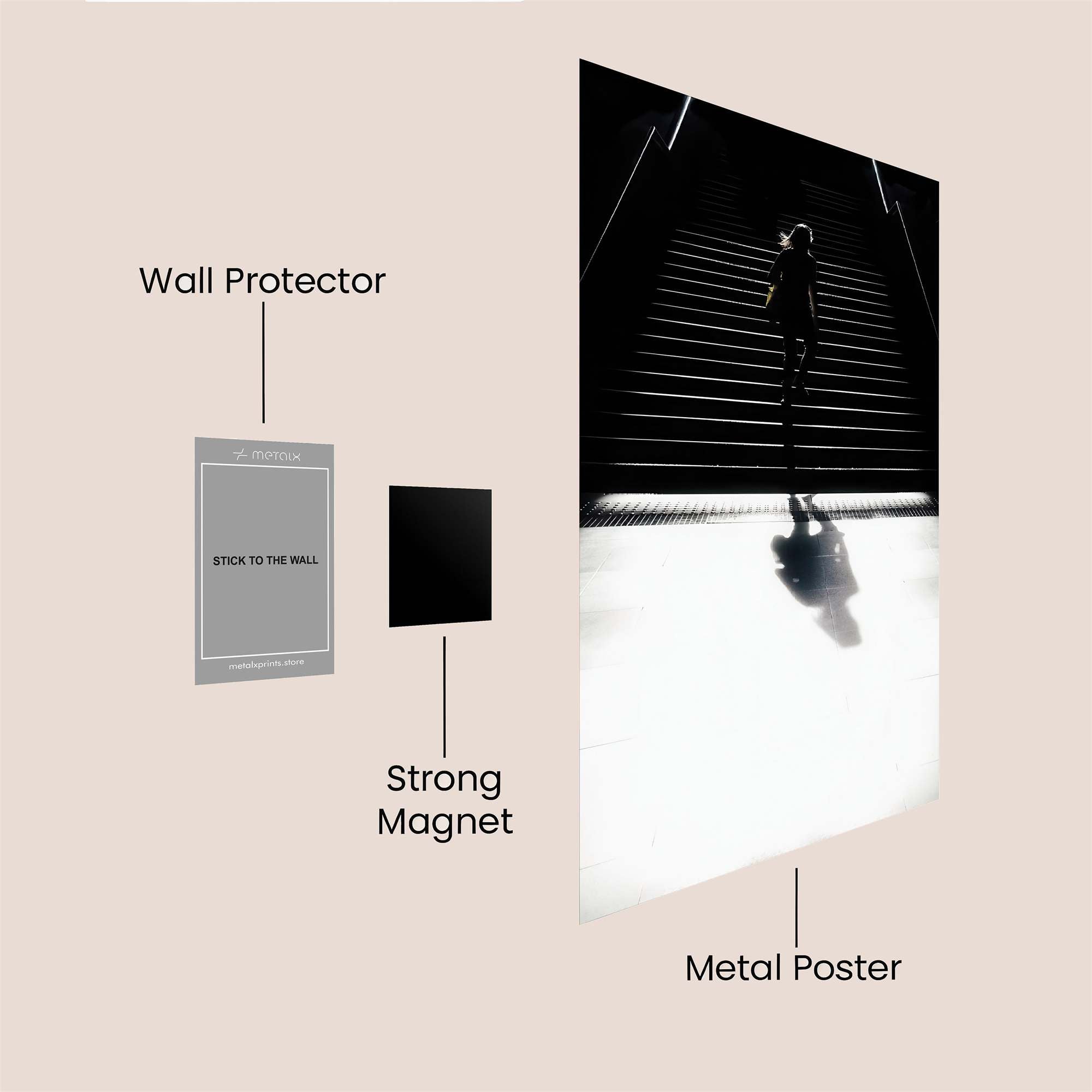 Ascent Mysterious Safe Wall Magnetic / M