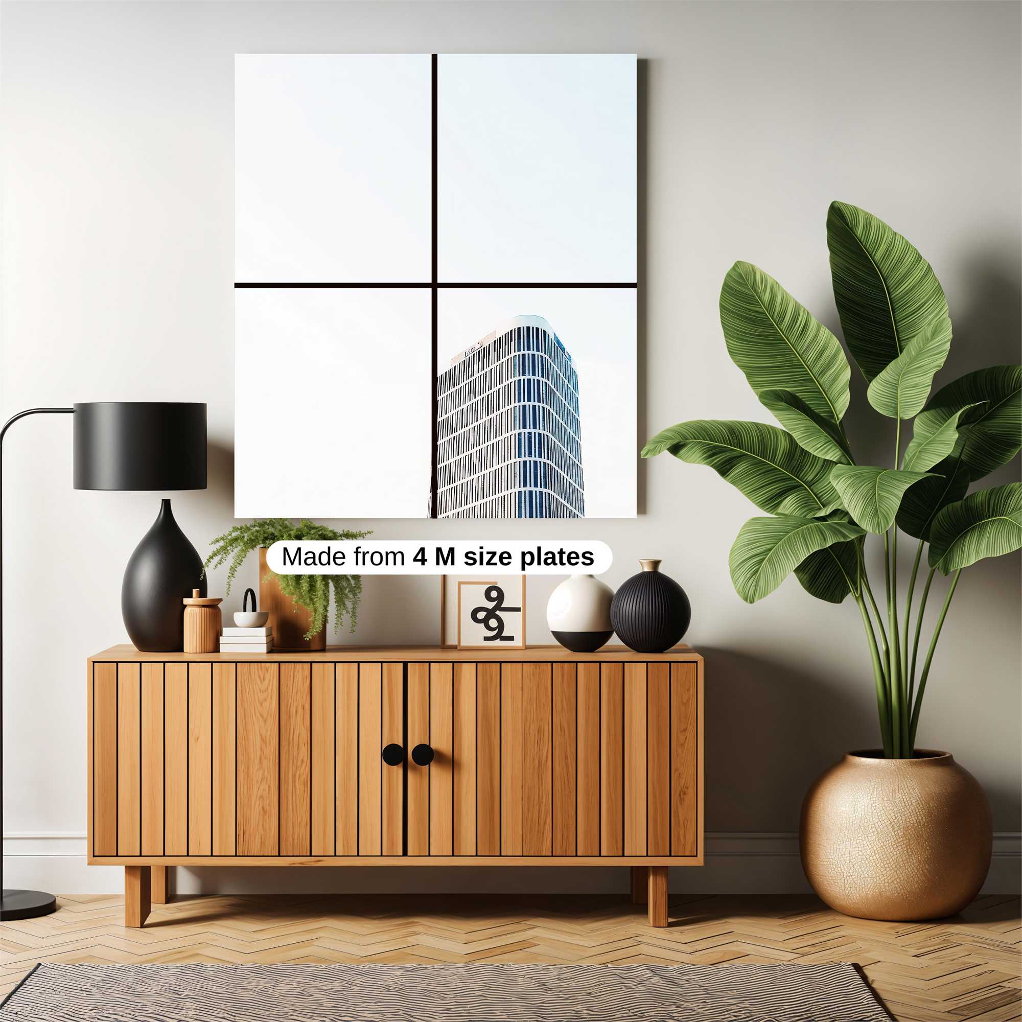 Skyscraper Serenity Safe Wall Magnetic / M